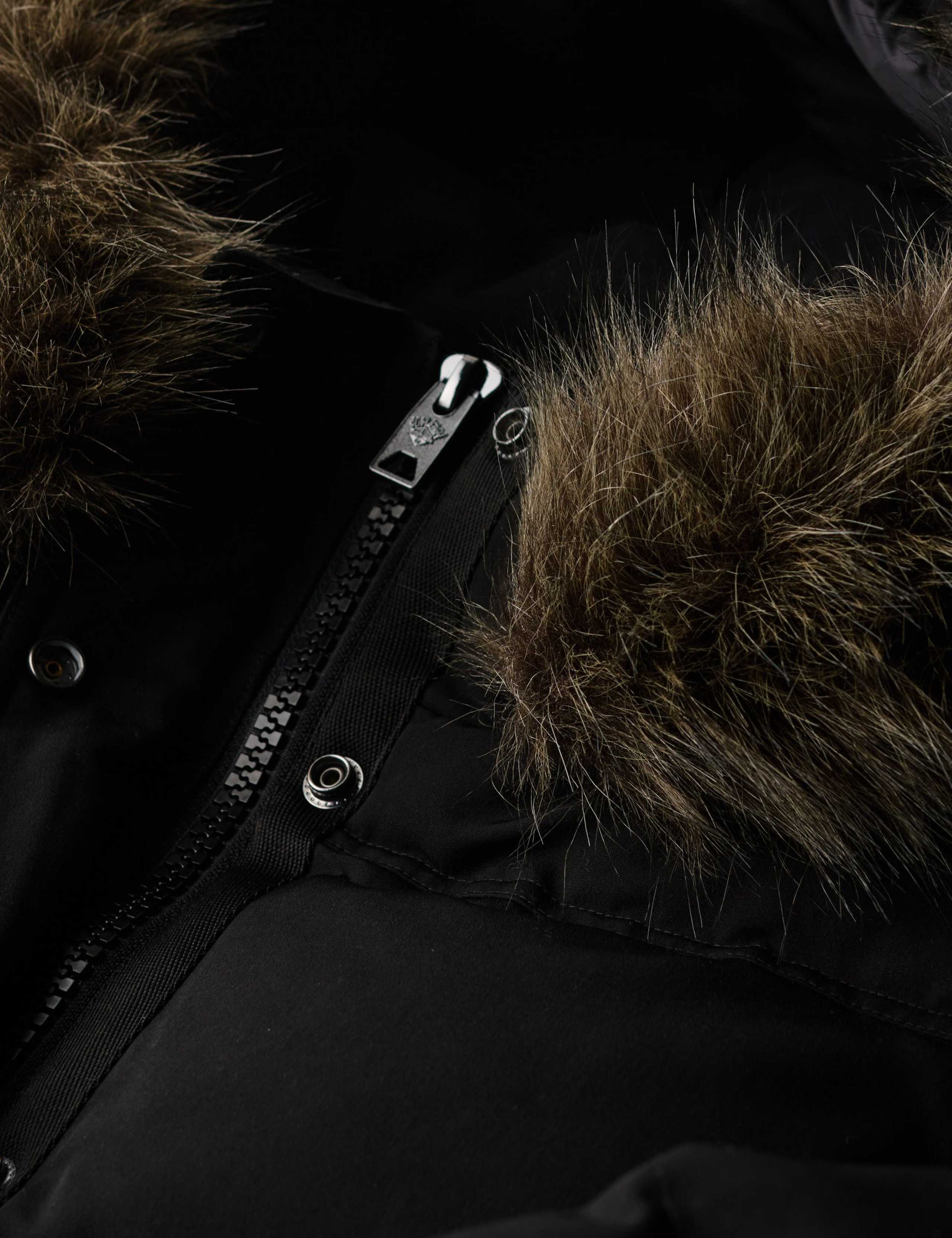 Hooded Funnel Neck Puffer Jacket 7 of 7