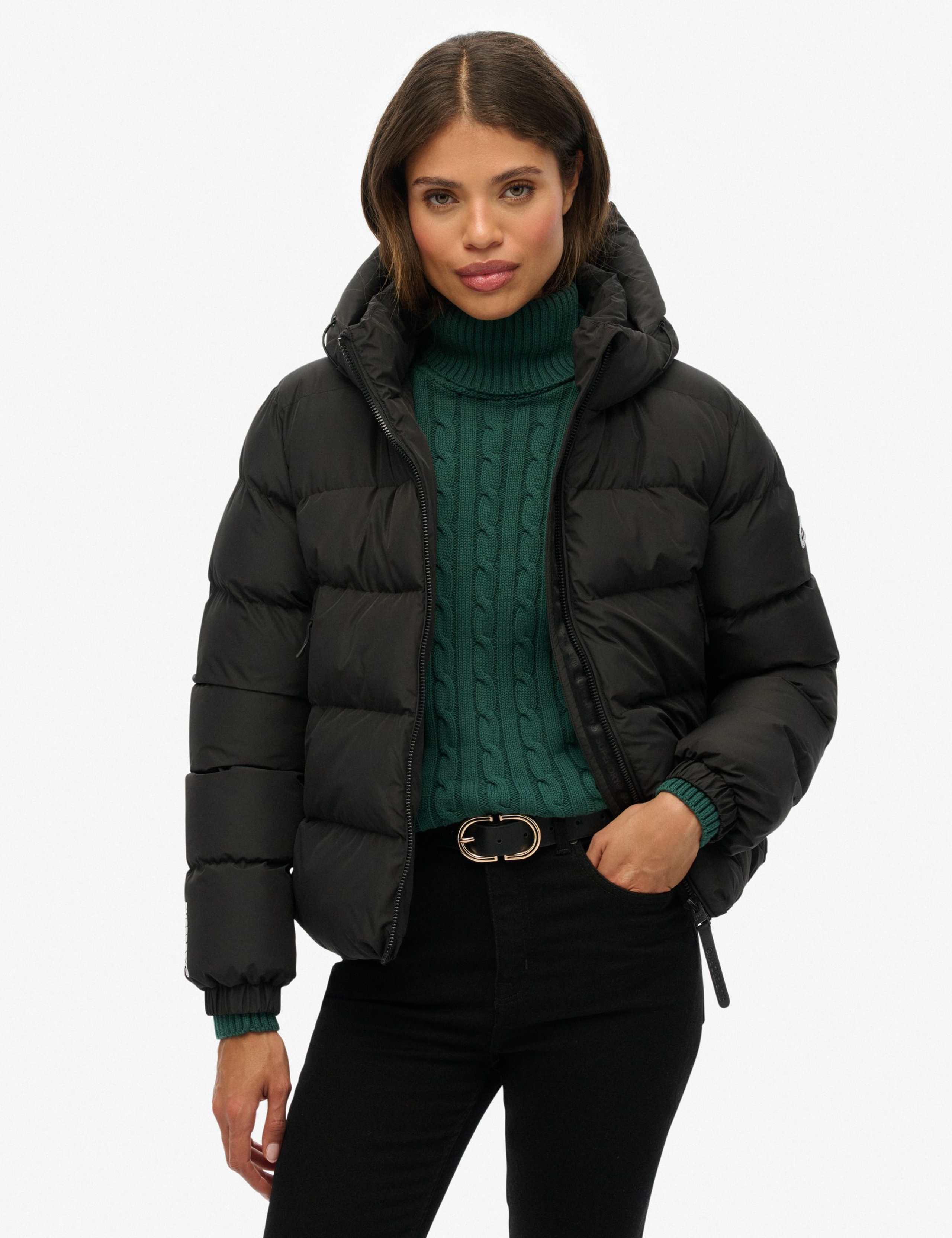 Hooded Puffer Jacket 1 of 9