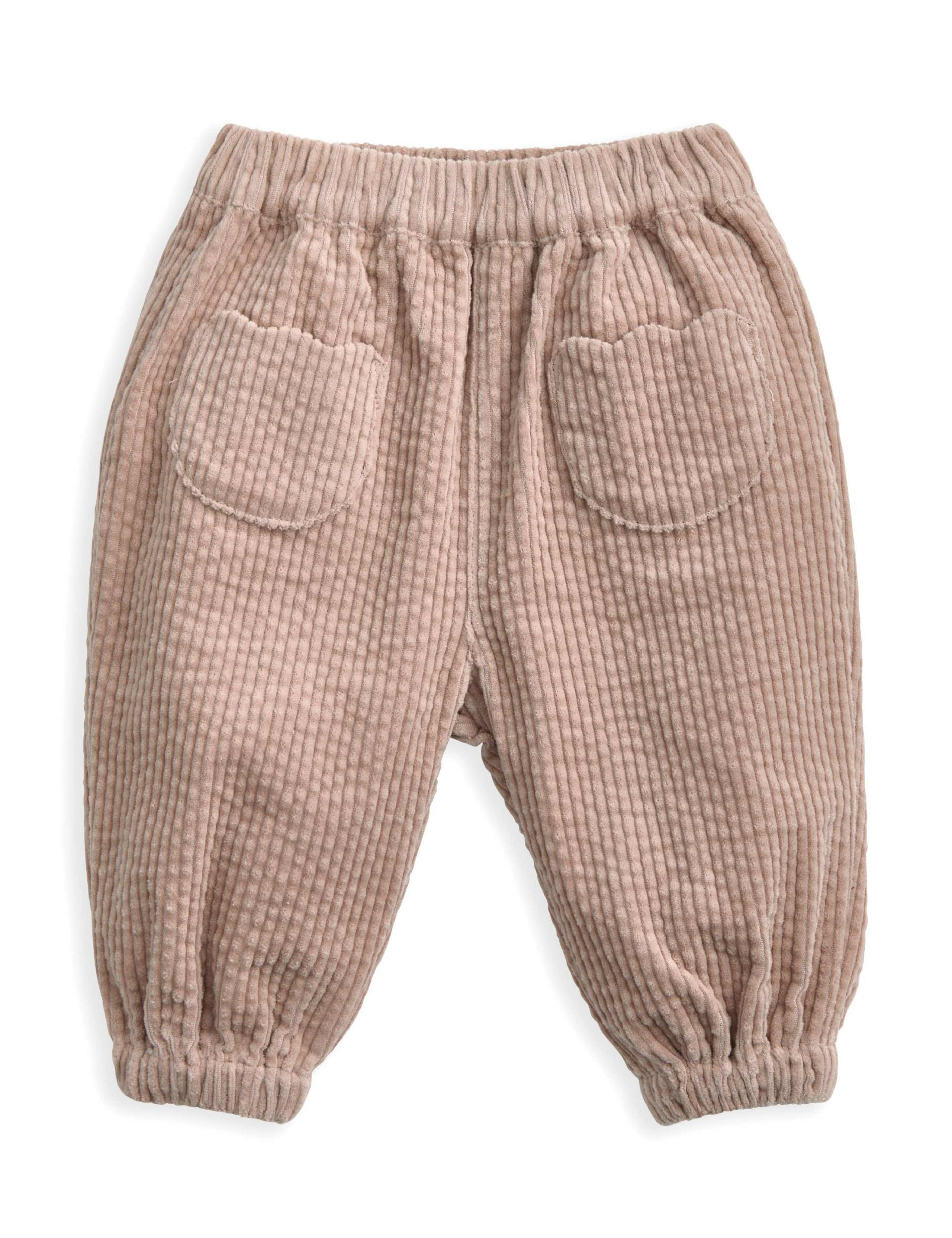 Pure Cotton Cord Trousers (0 Mths-3 Yrs) 2 of 4