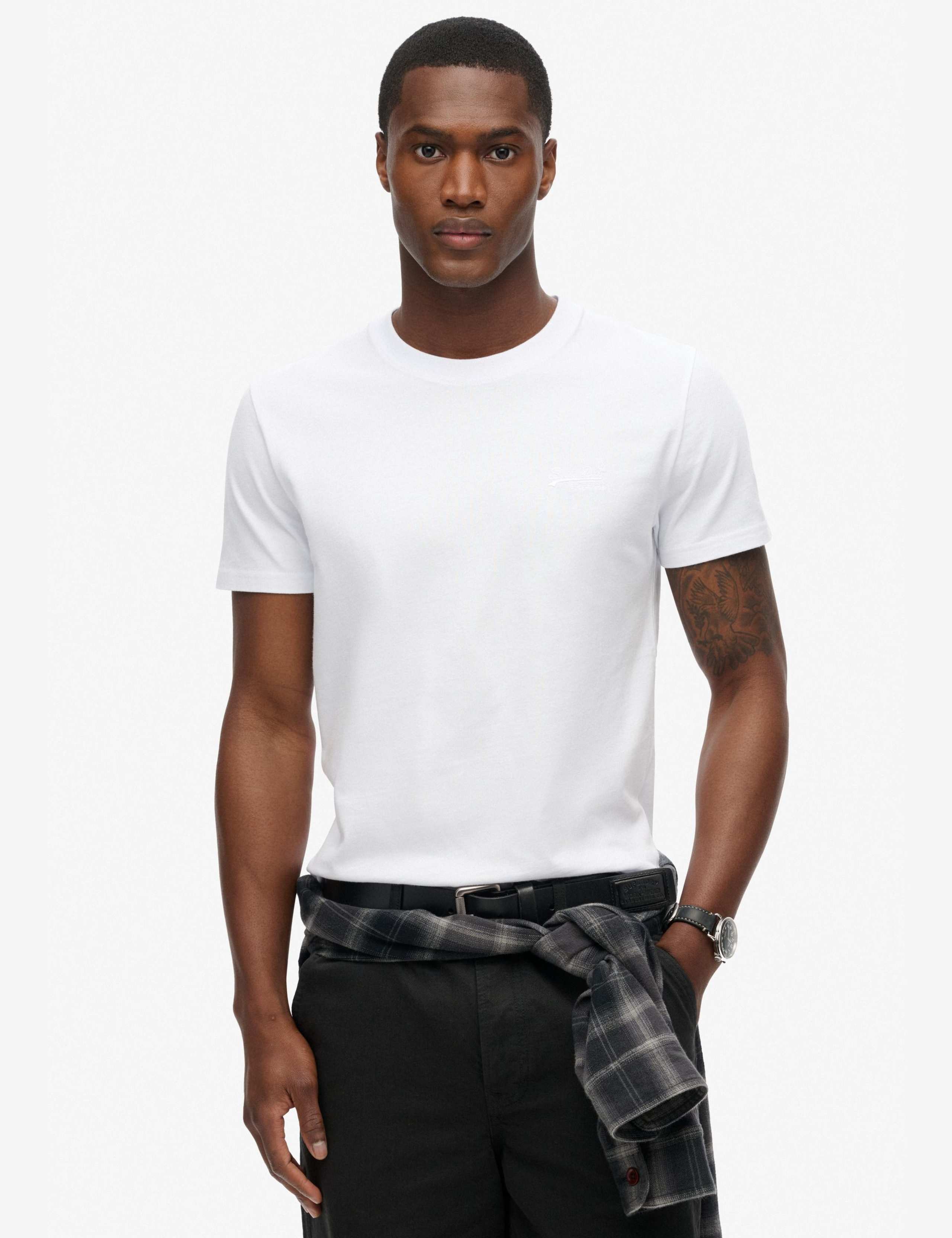 3pk Pure Cotton Crew Neck T-Shirts 3 of 6