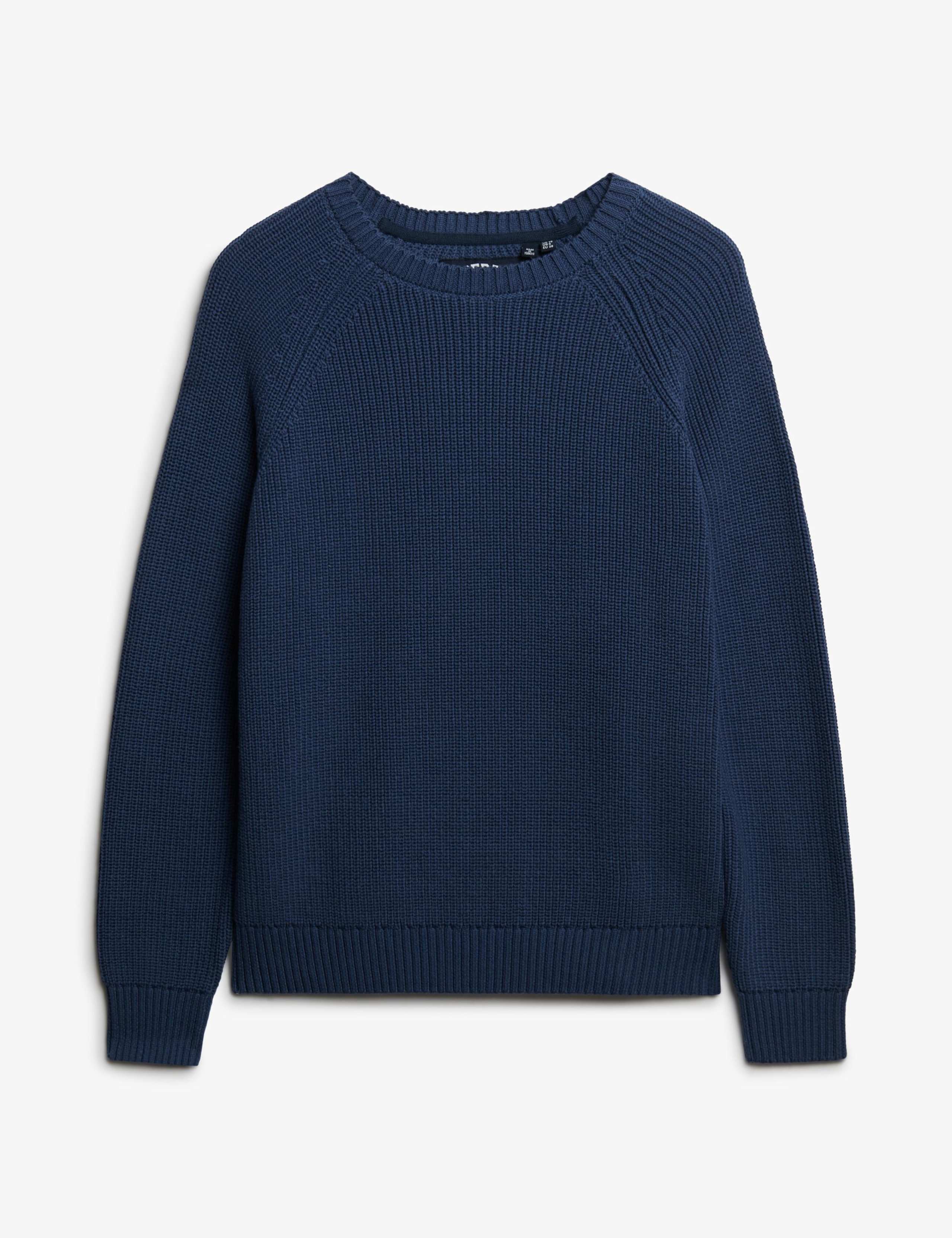Pure Cotton Ribbed Relaxed Jumper 2 of 2