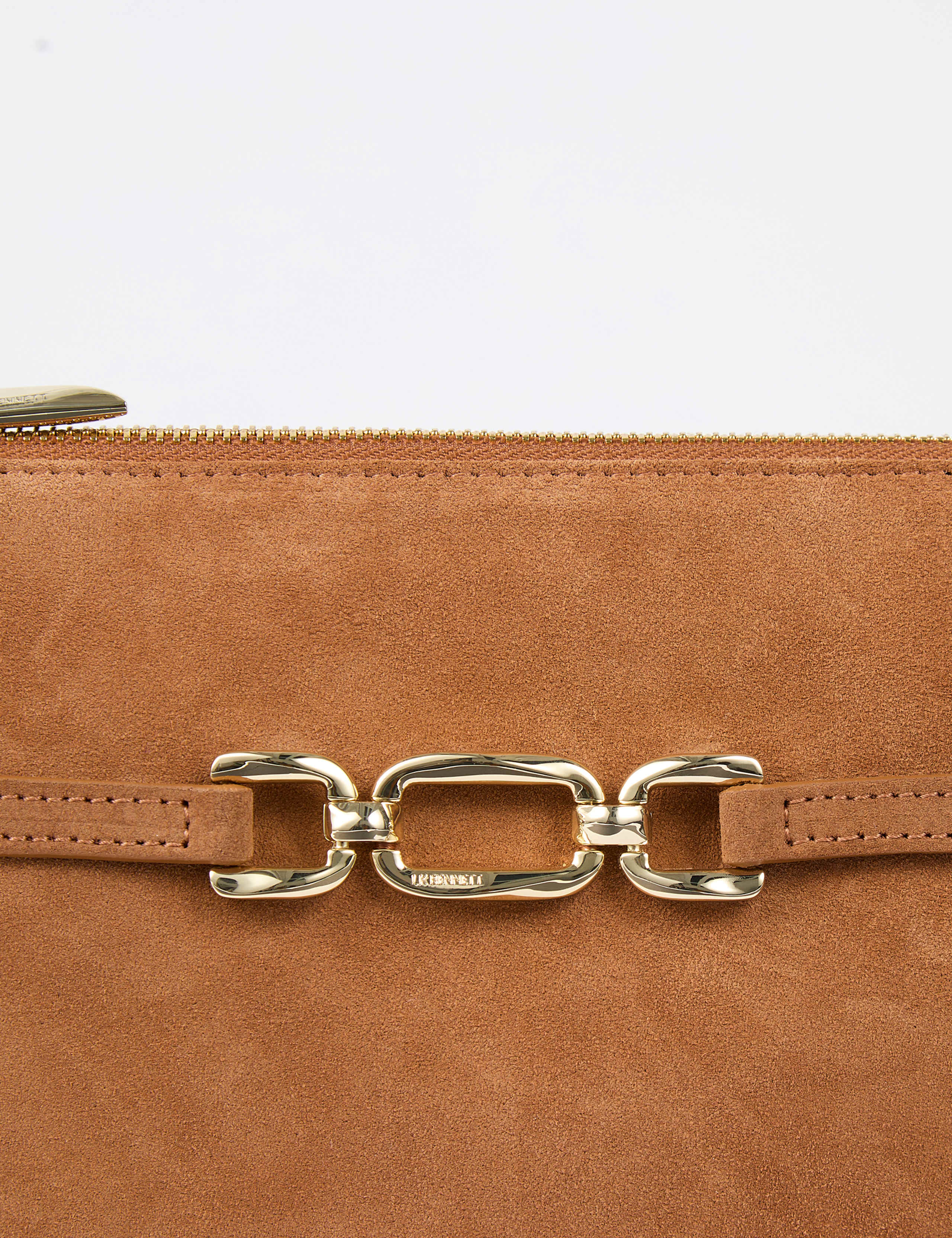 Suede Clutch Bag 4 of 4