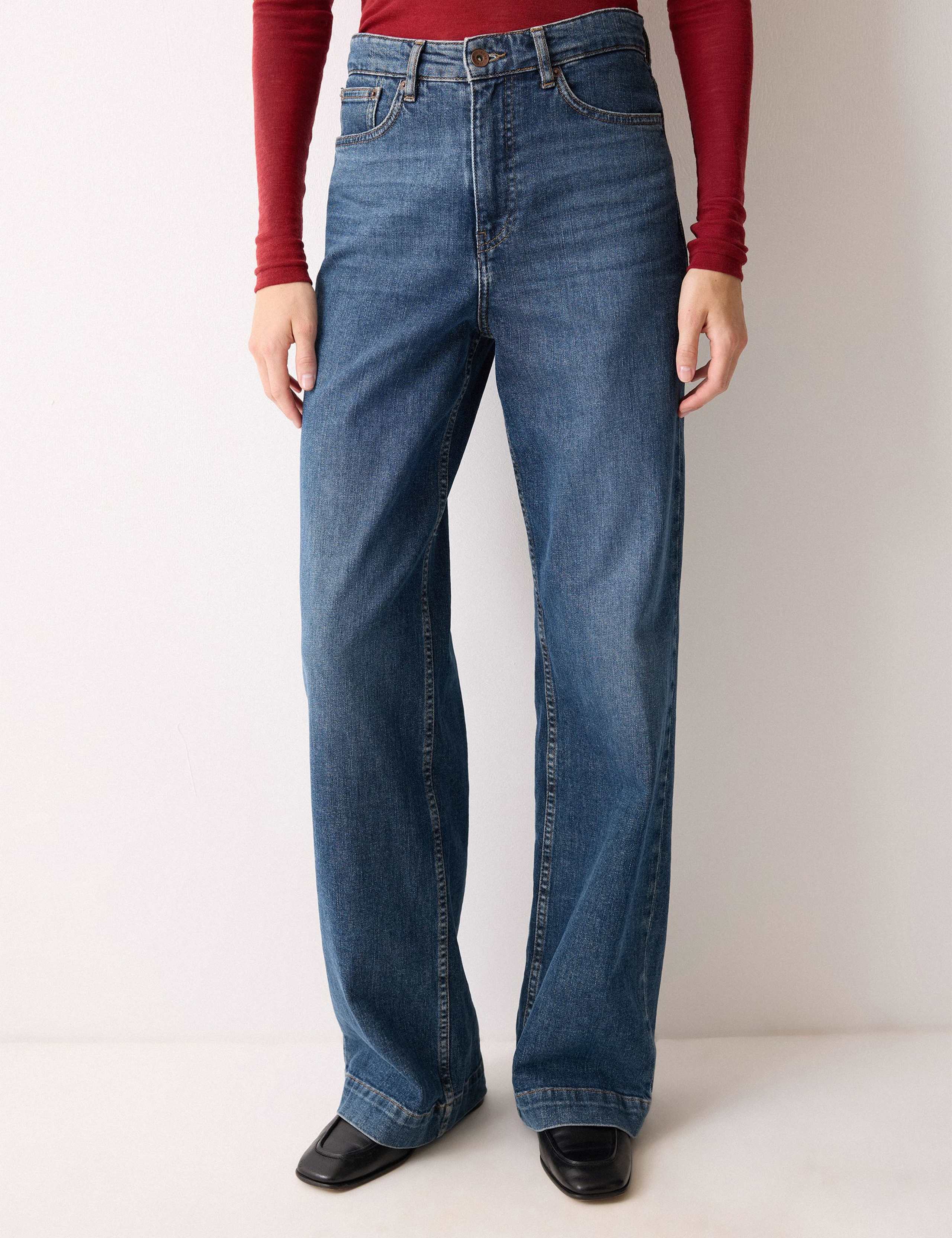 Balfour High Waisted Wide Leg Jeans 2 of 5