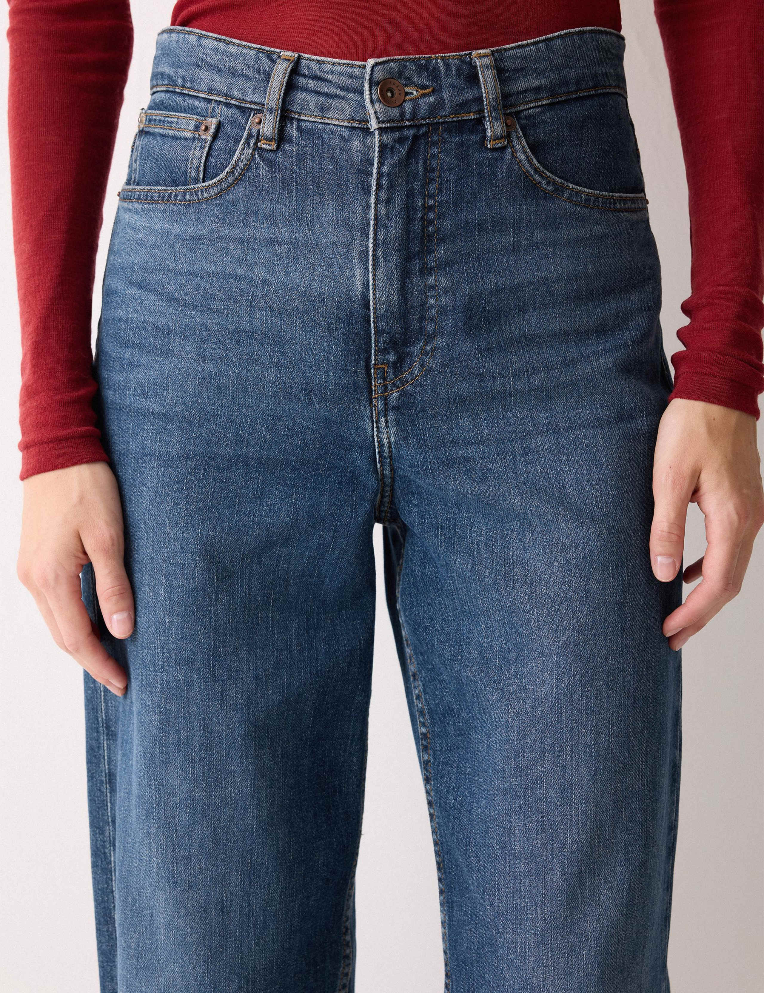 Balfour High Waisted Wide Leg Jeans 4 of 5