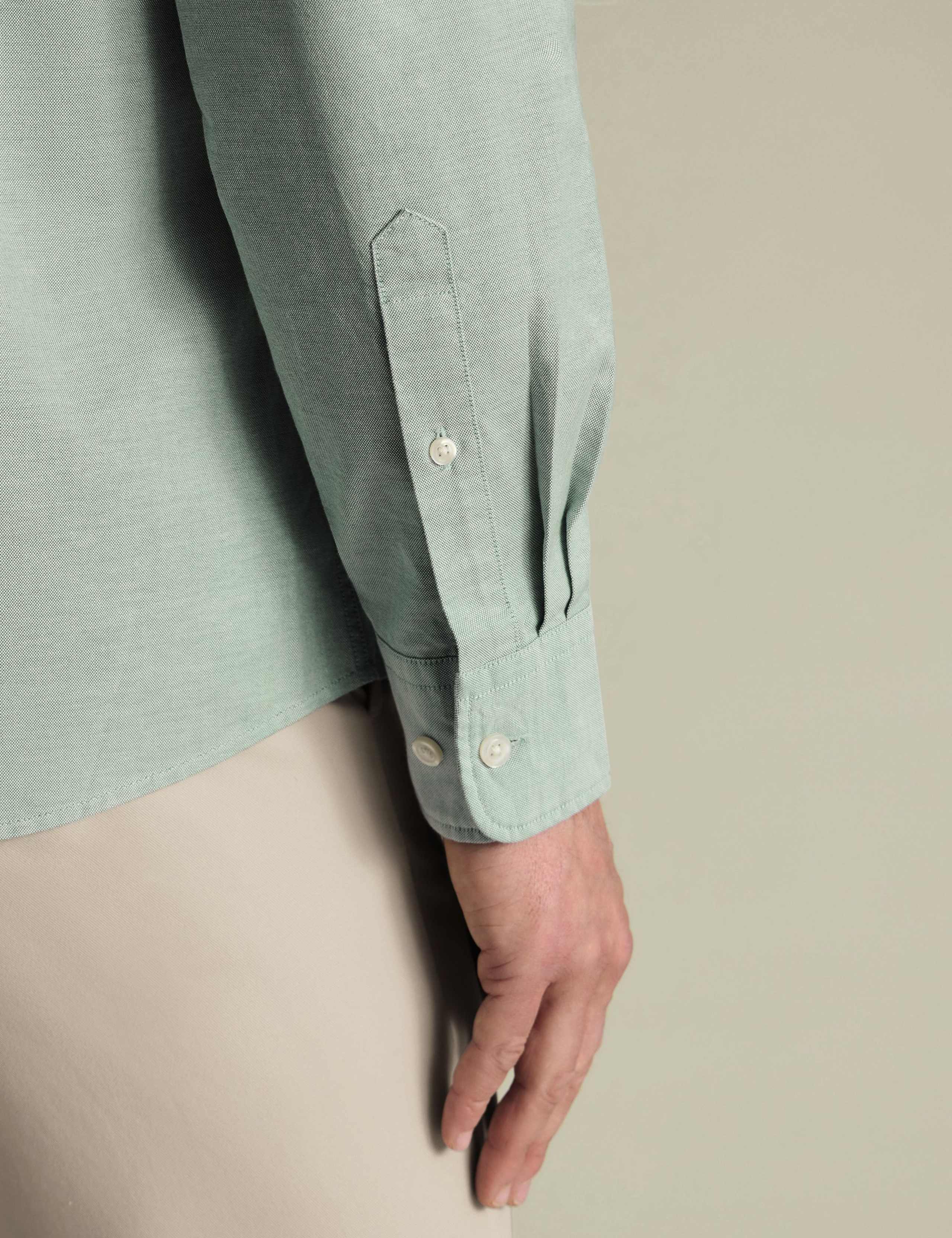 Pure Cotton Slim Fit Oxford Shirt 4 of 5