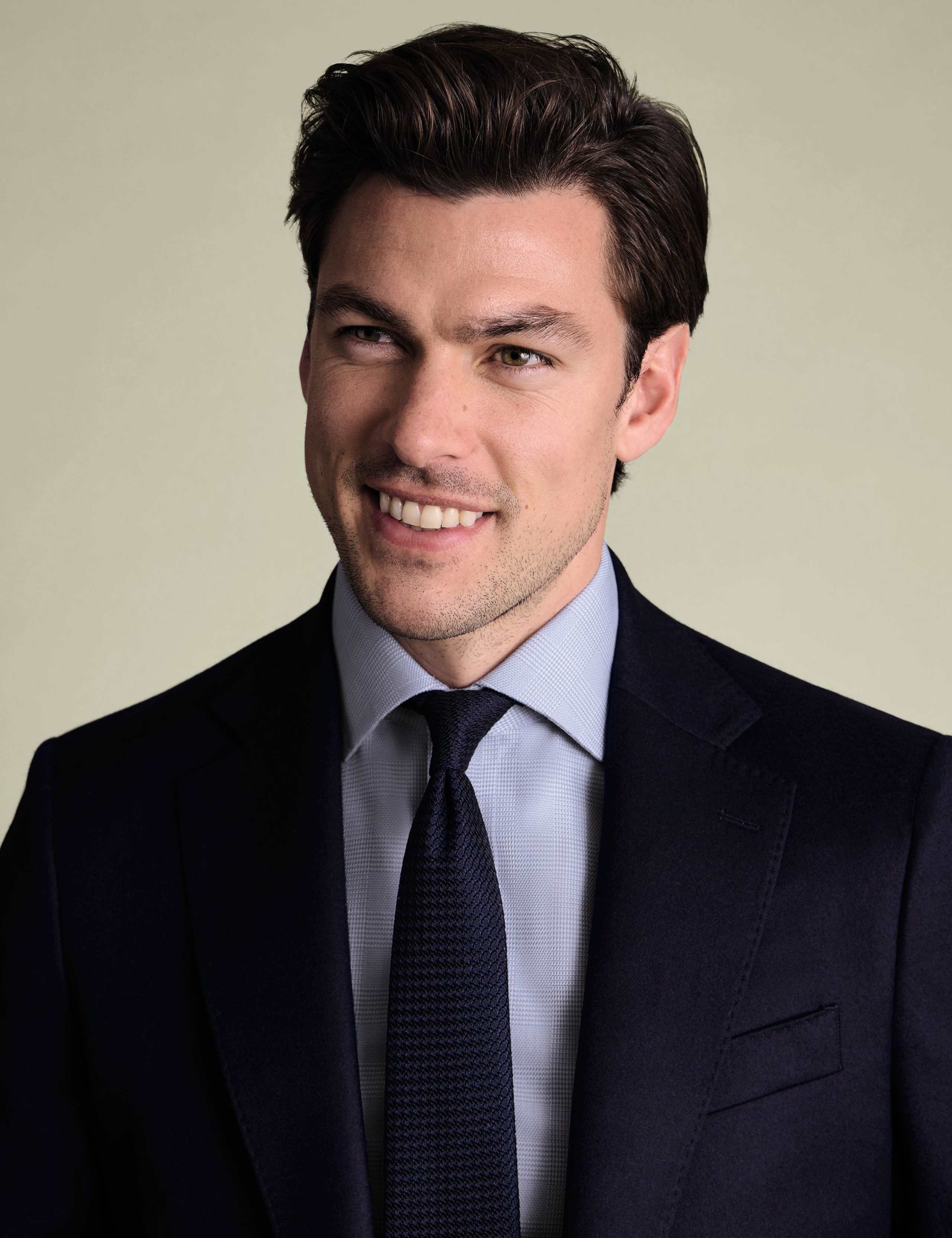 Non Iron Regular Fit Textured Shirt 5 of 7