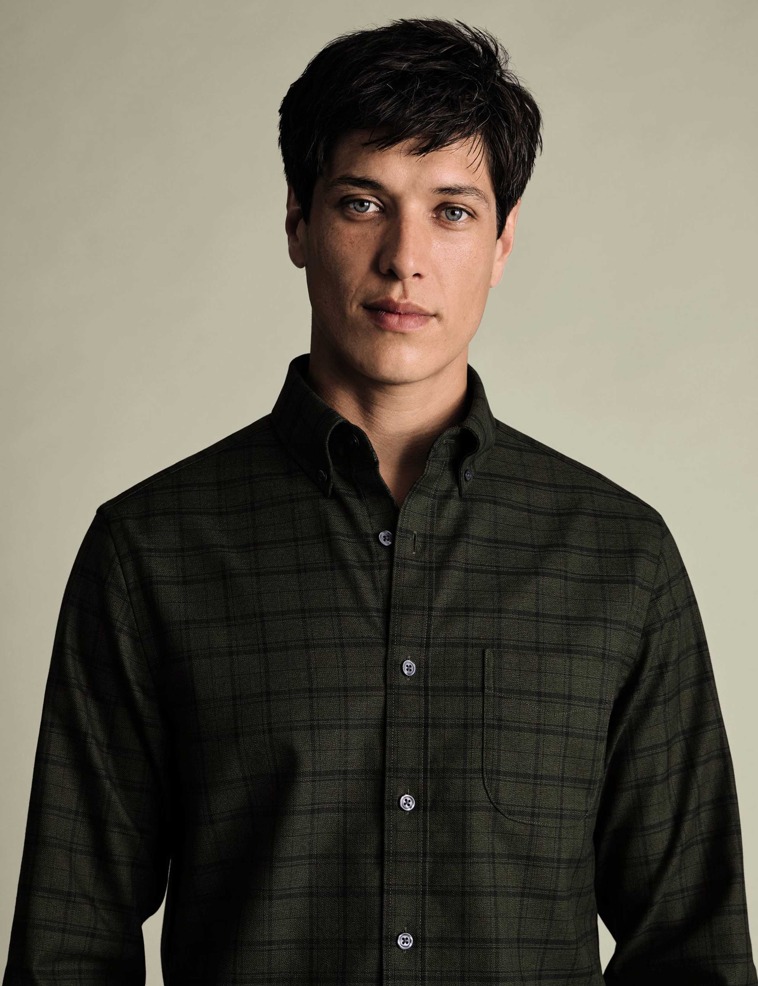 Pure Cotton Checked Shirt 2 of 4
