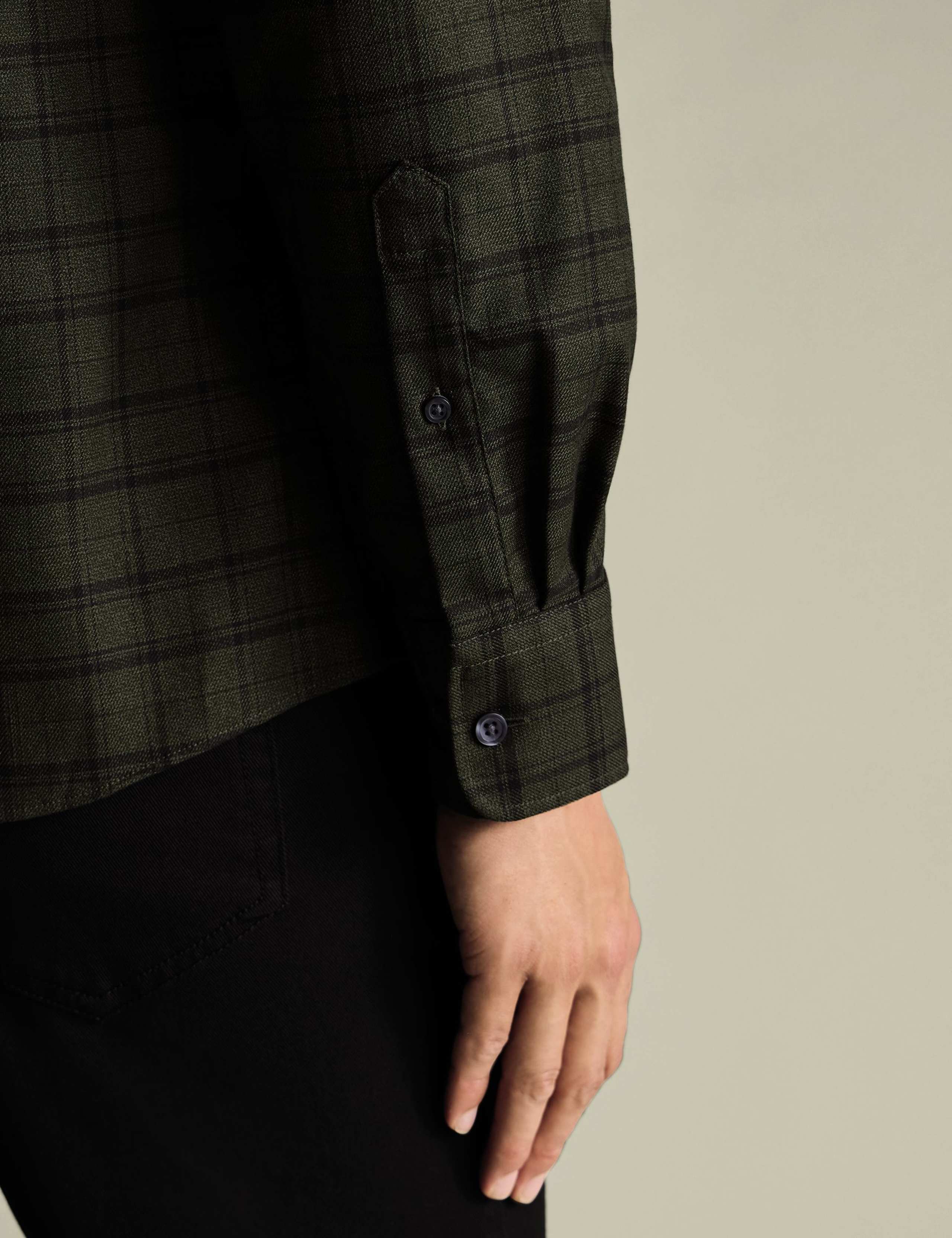 Pure Cotton Checked Shirt 3 of 4