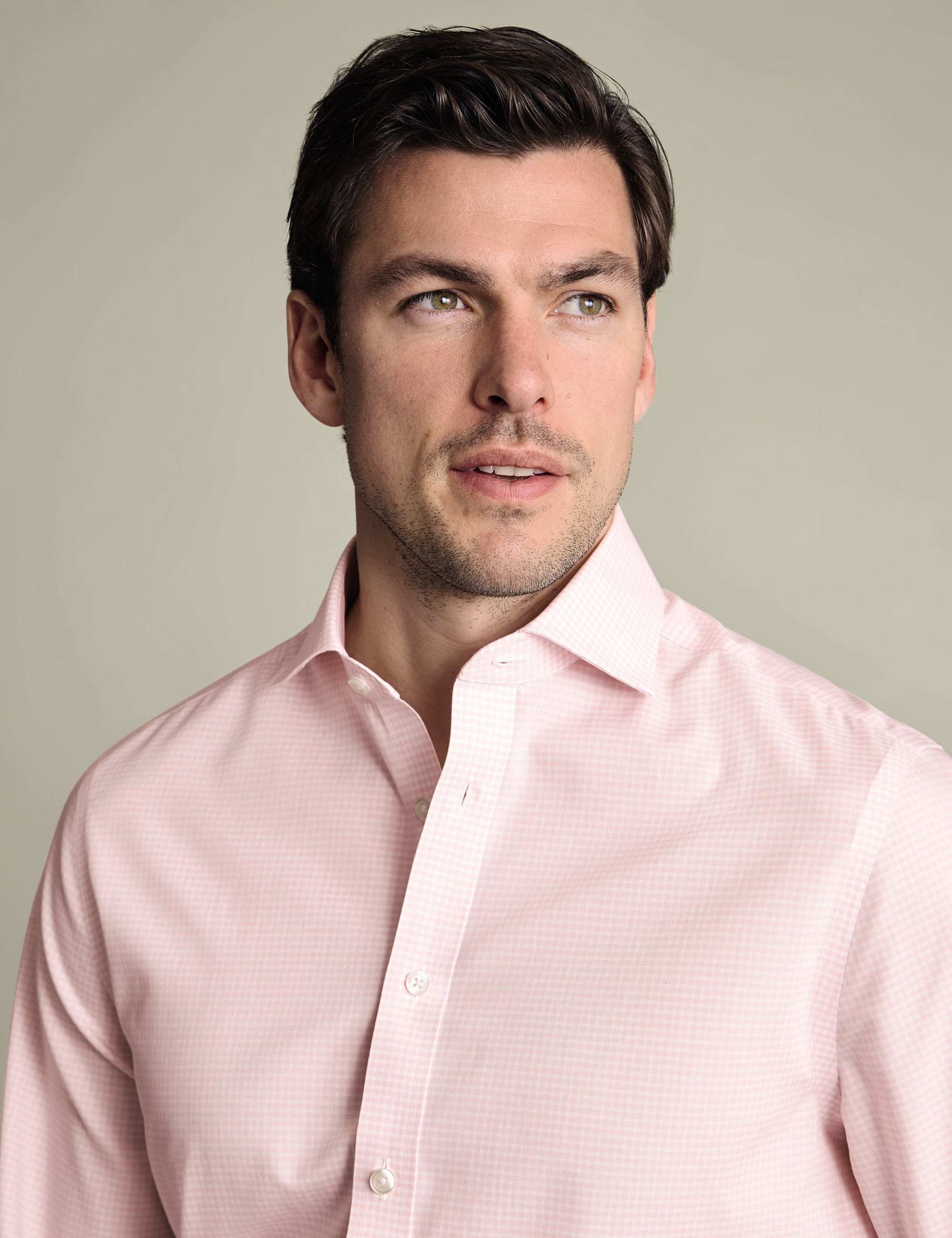 Non Iron Regular Fit Pure Cotton Check Shirt 4 of 6