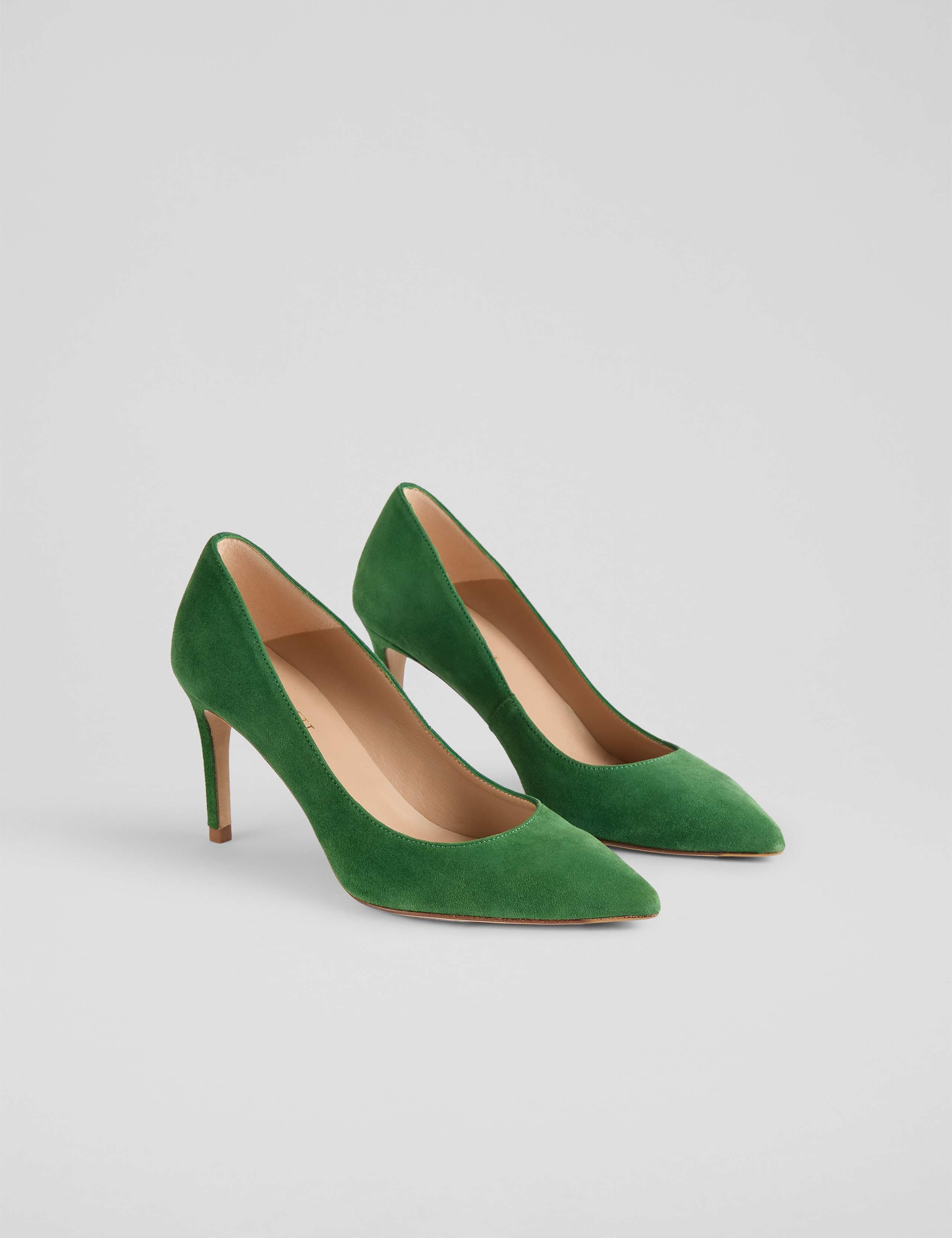 Suede Stiletto Heel Court Shoes 2 of 4