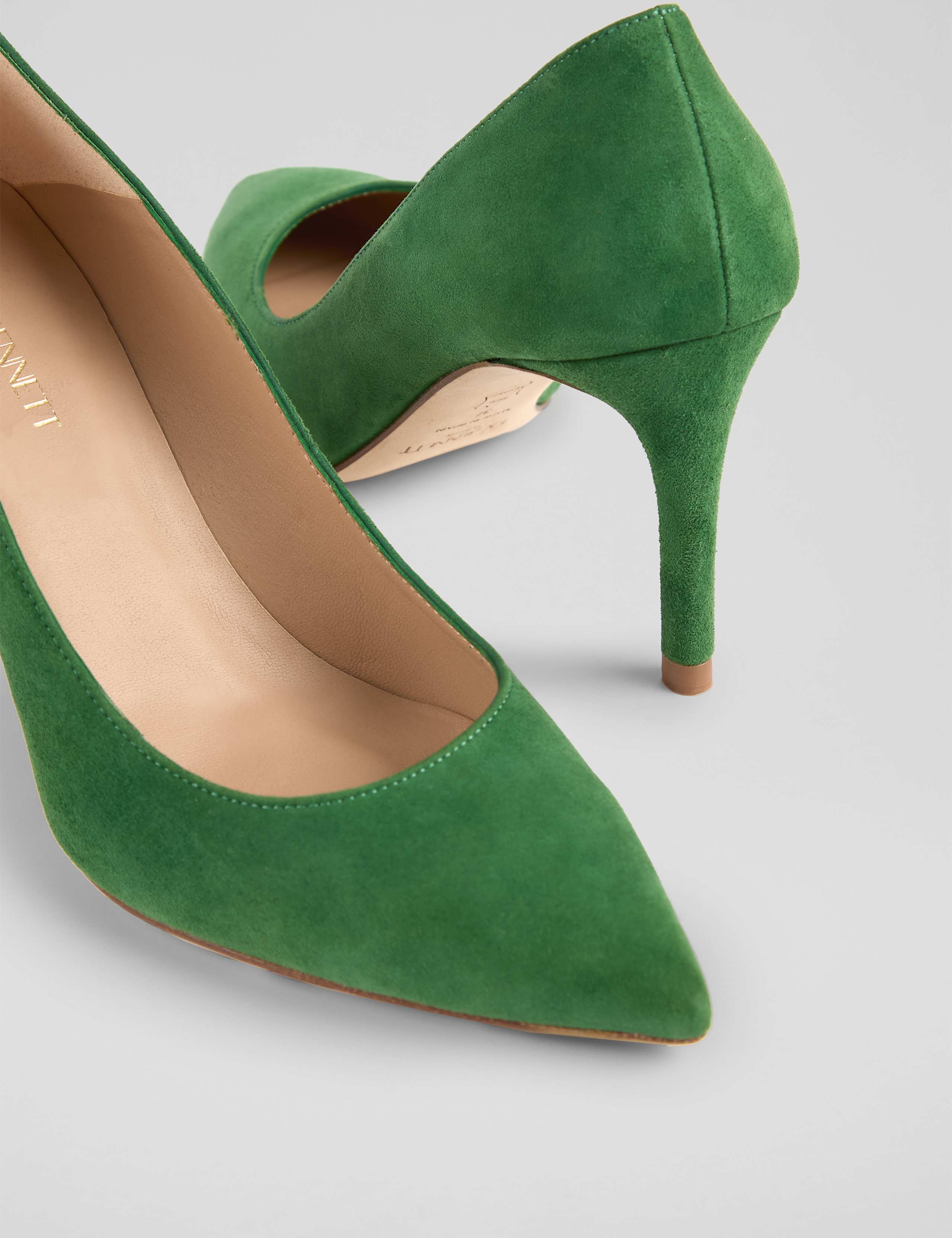 Suede Stiletto Heel Court Shoes 4 of 4