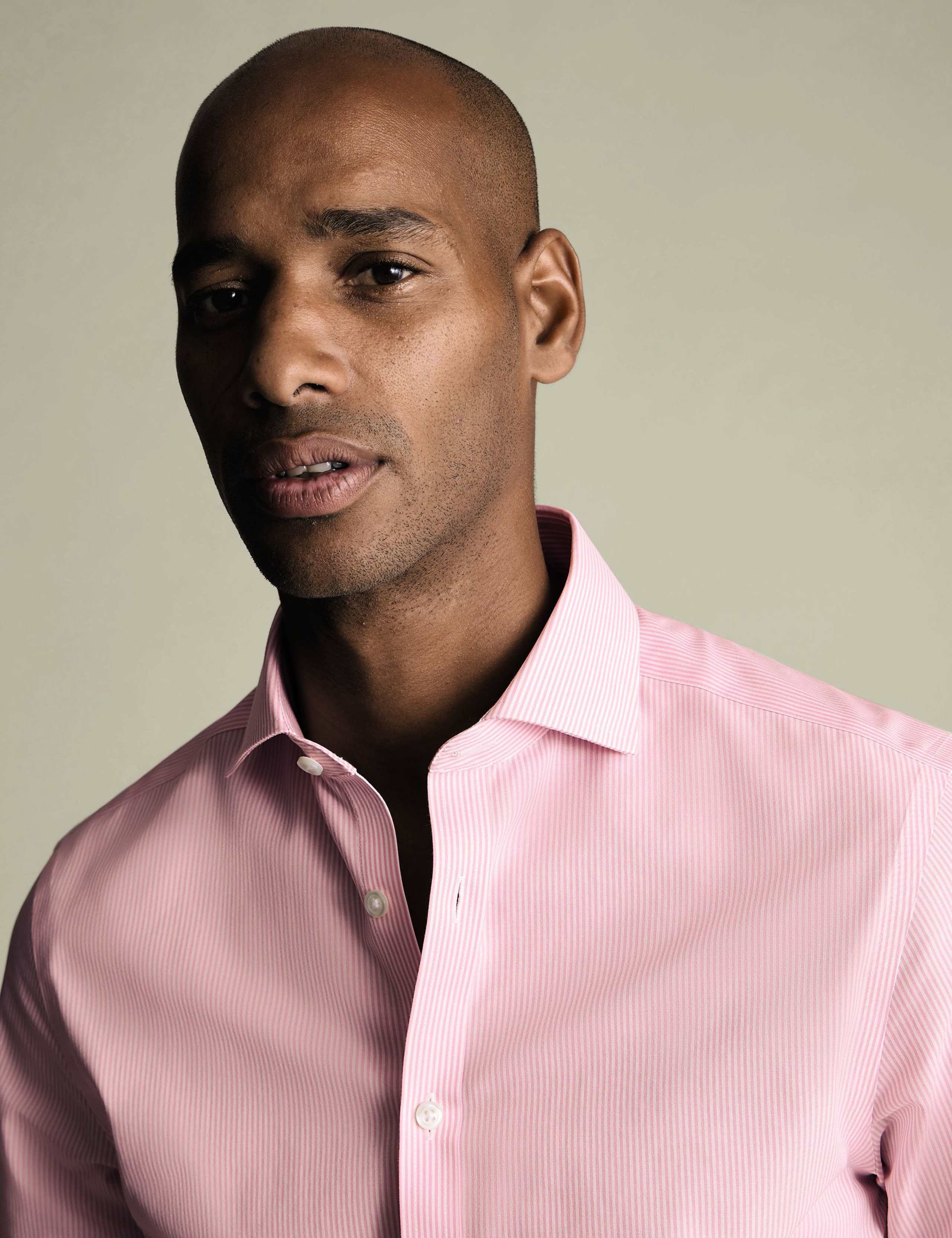 Slim Fit Pure Cotton Stripe Shirt 4 of 6