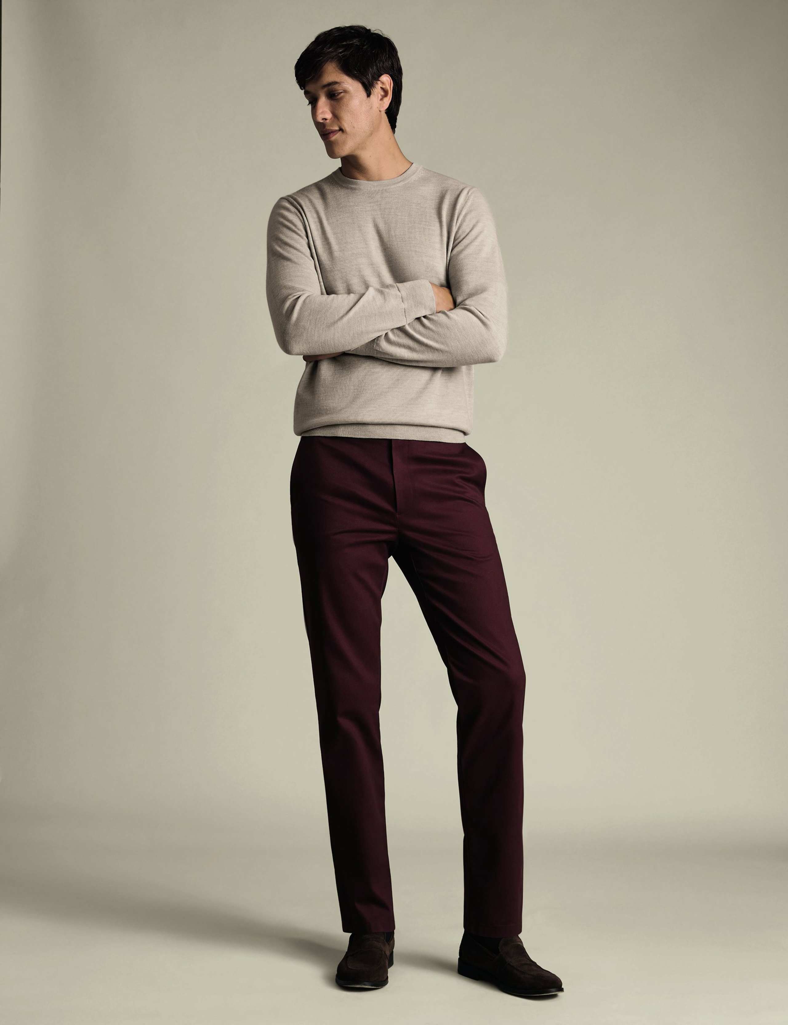 Slim Fit Cotton Rich Ultimate Non-Iron Chinos 3 of 6
