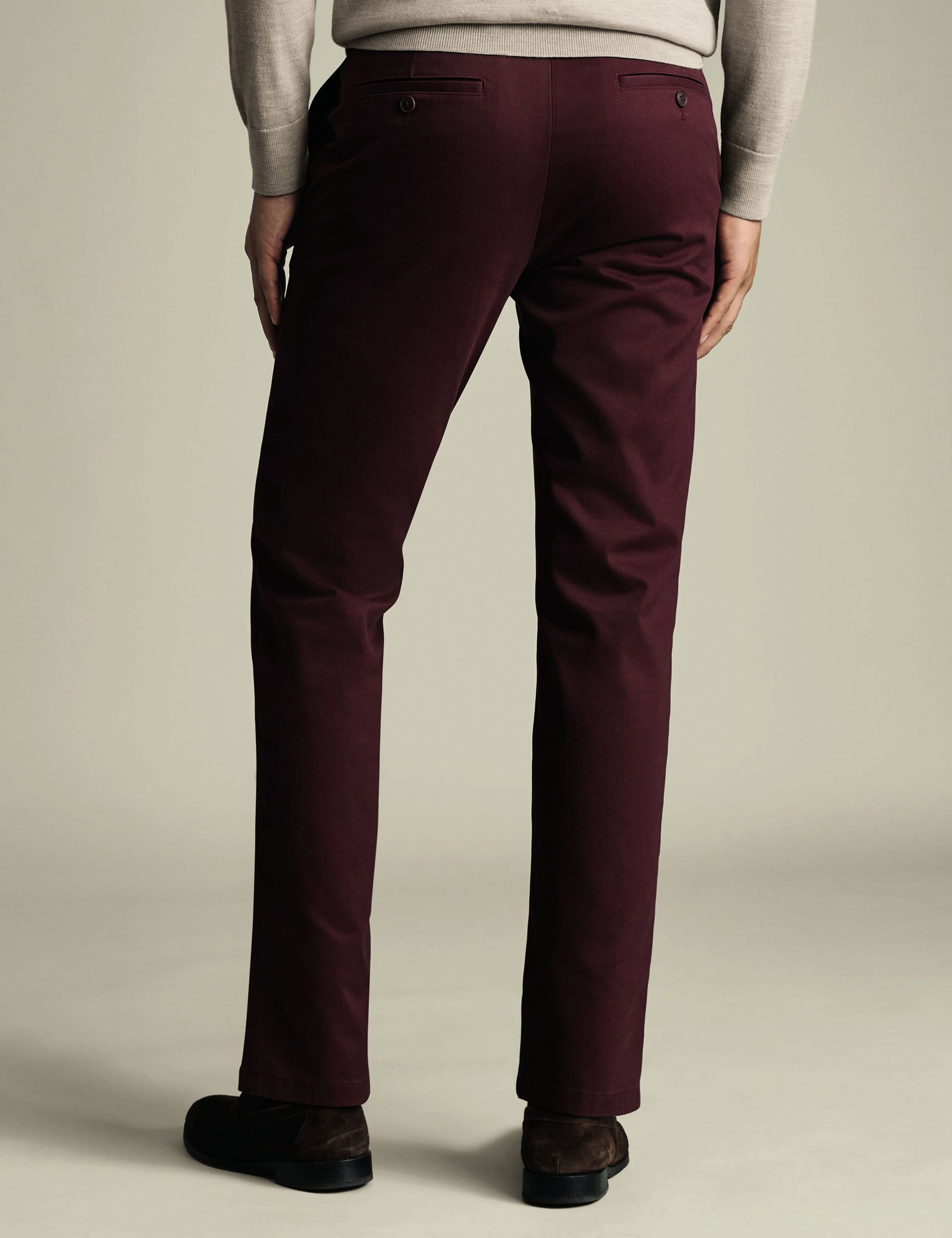 Slim Fit Cotton Rich Ultimate Non-Iron Chinos 5 of 6