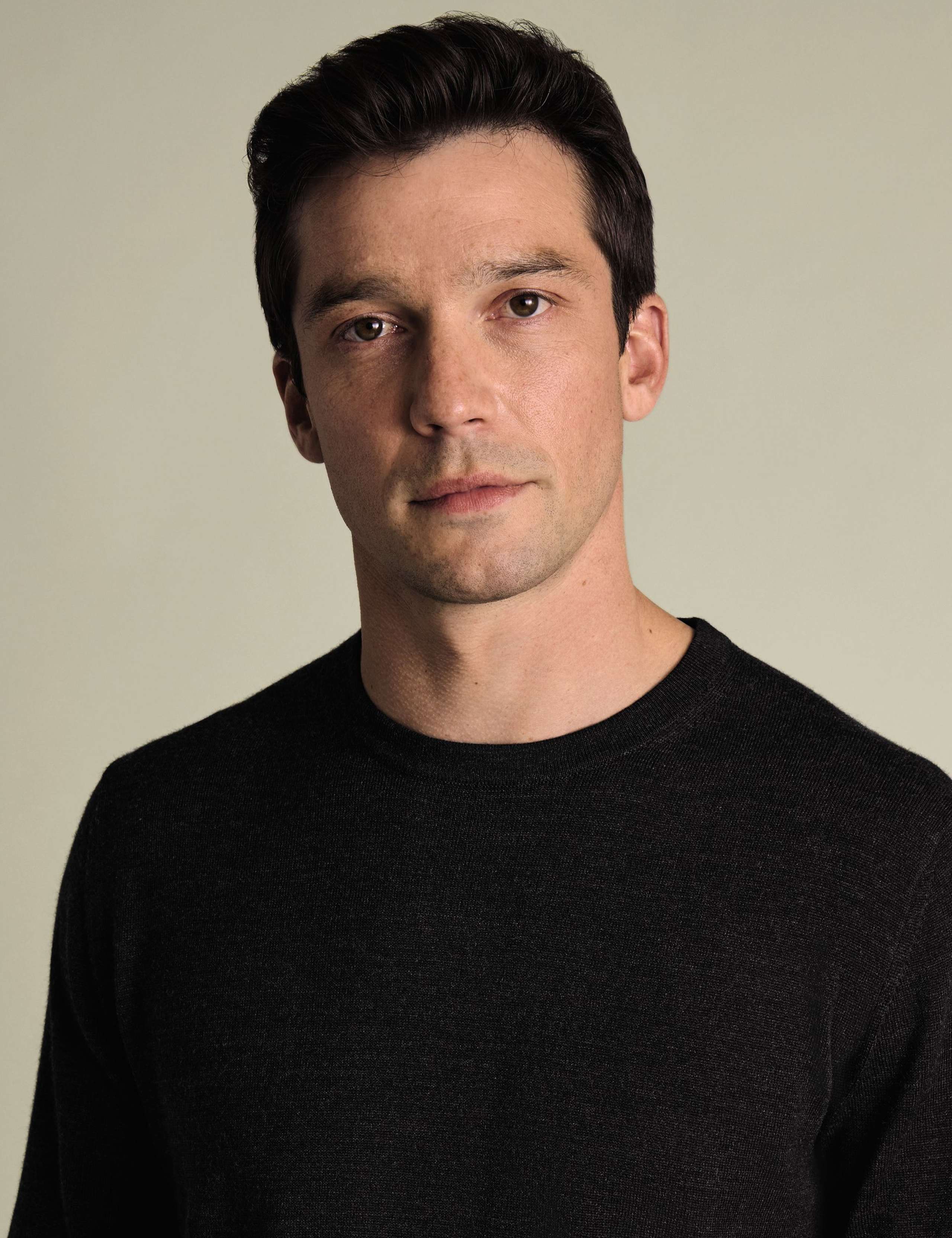 Pure Merino Wool Crew Neck Jumper 3 of 4