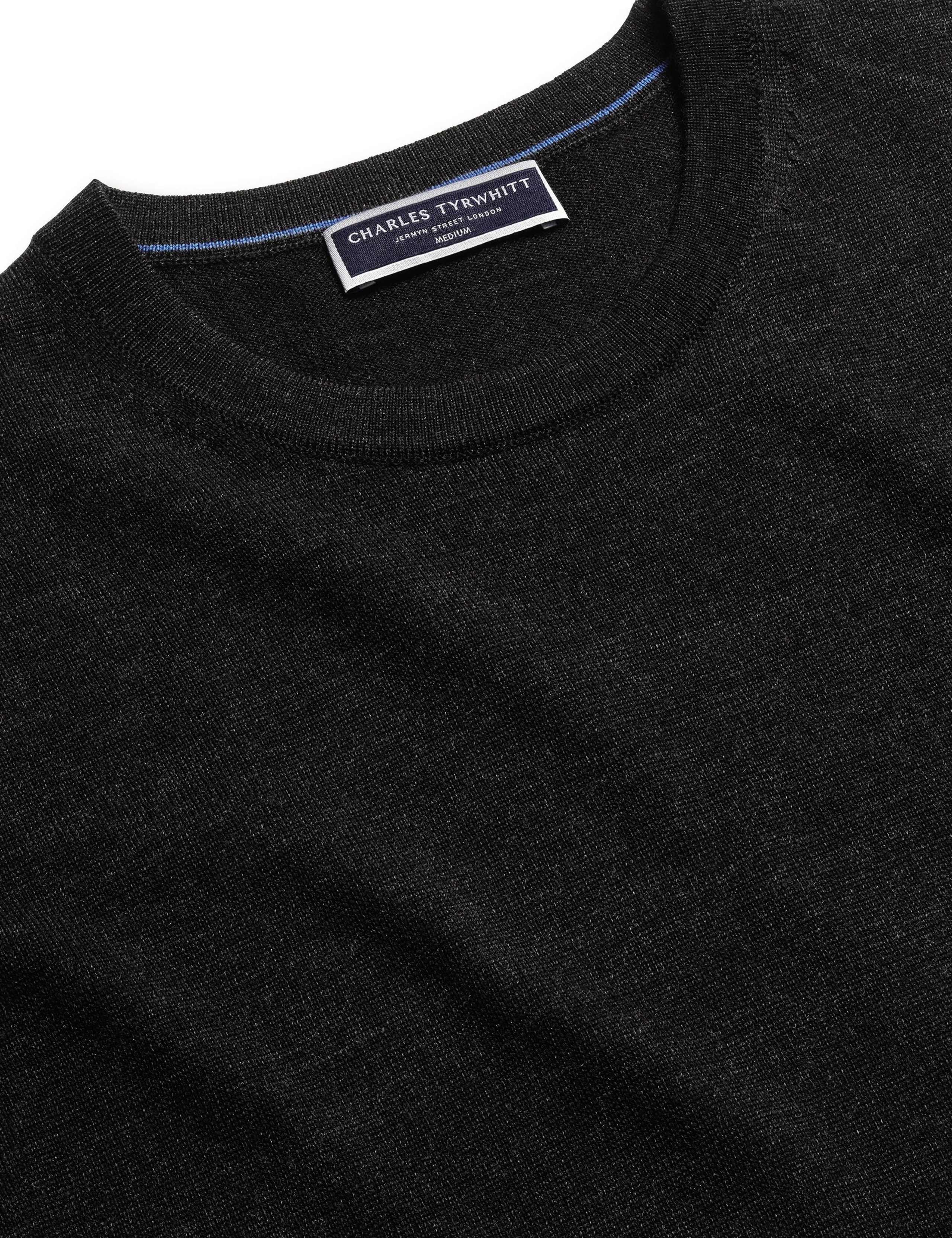 Pure Merino Wool Crew Neck Jumper 4 of 4