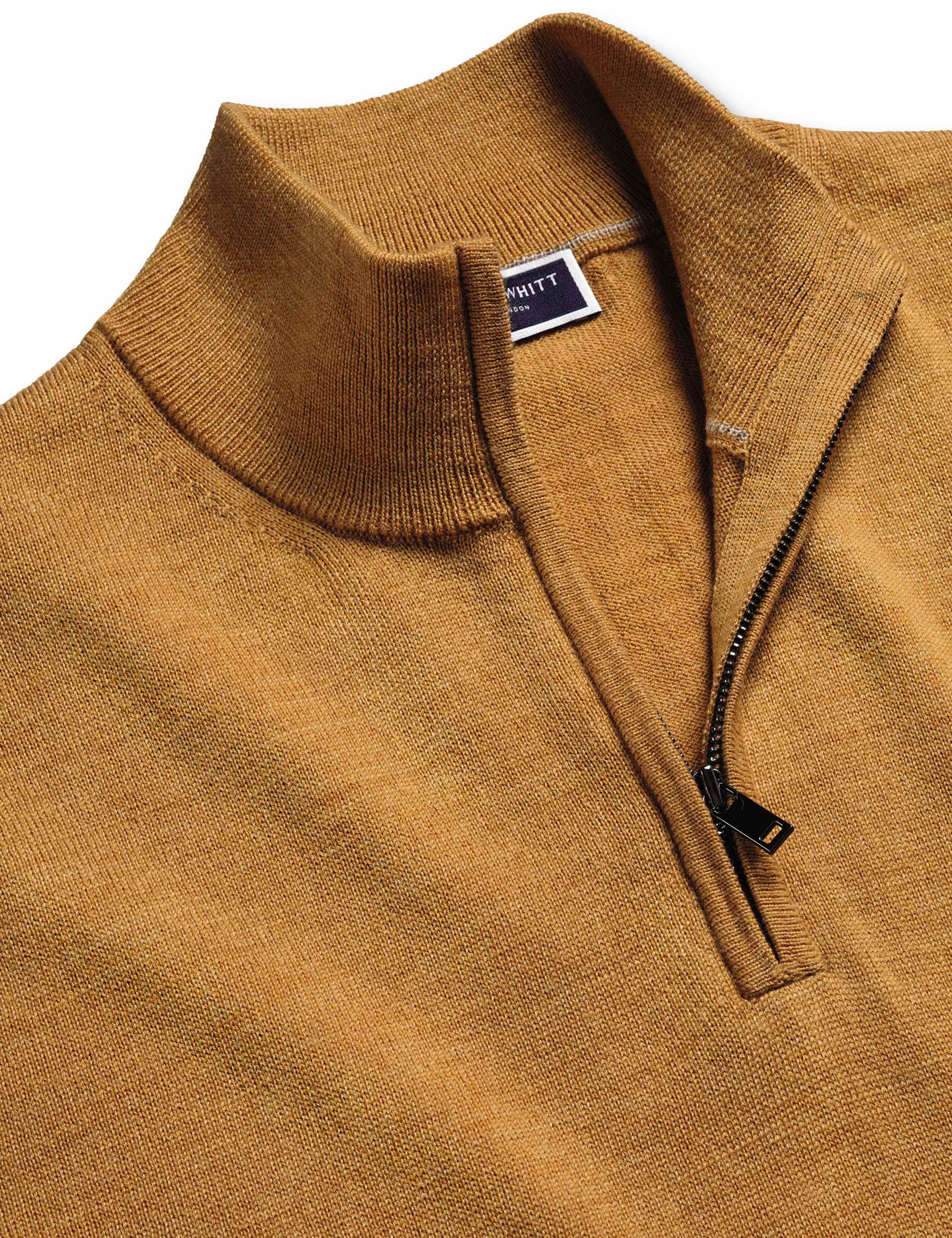 Pure Wool Half Zip Jumper 4 of 4