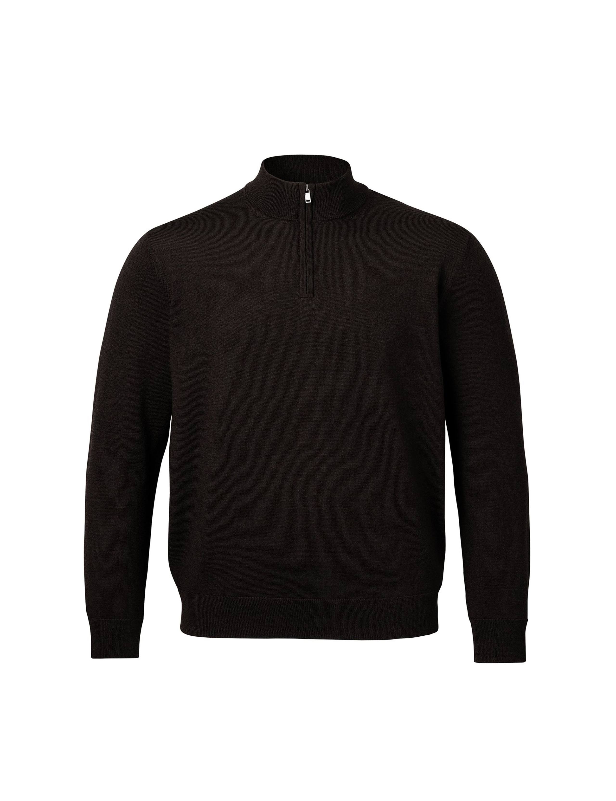 Pure Wool Half Zip Jumper 2 of 5