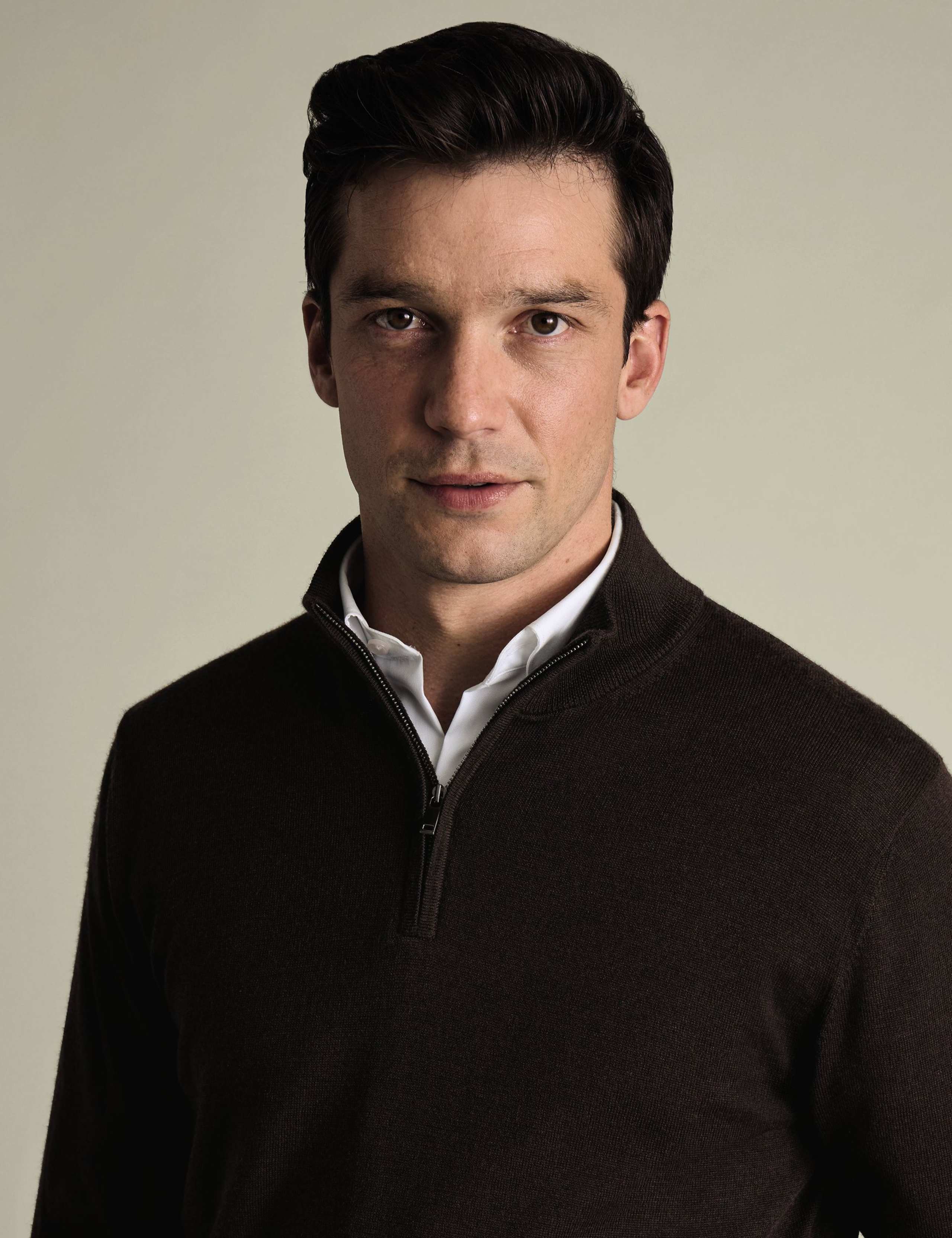 Pure Wool Half Zip Jumper 5 of 5