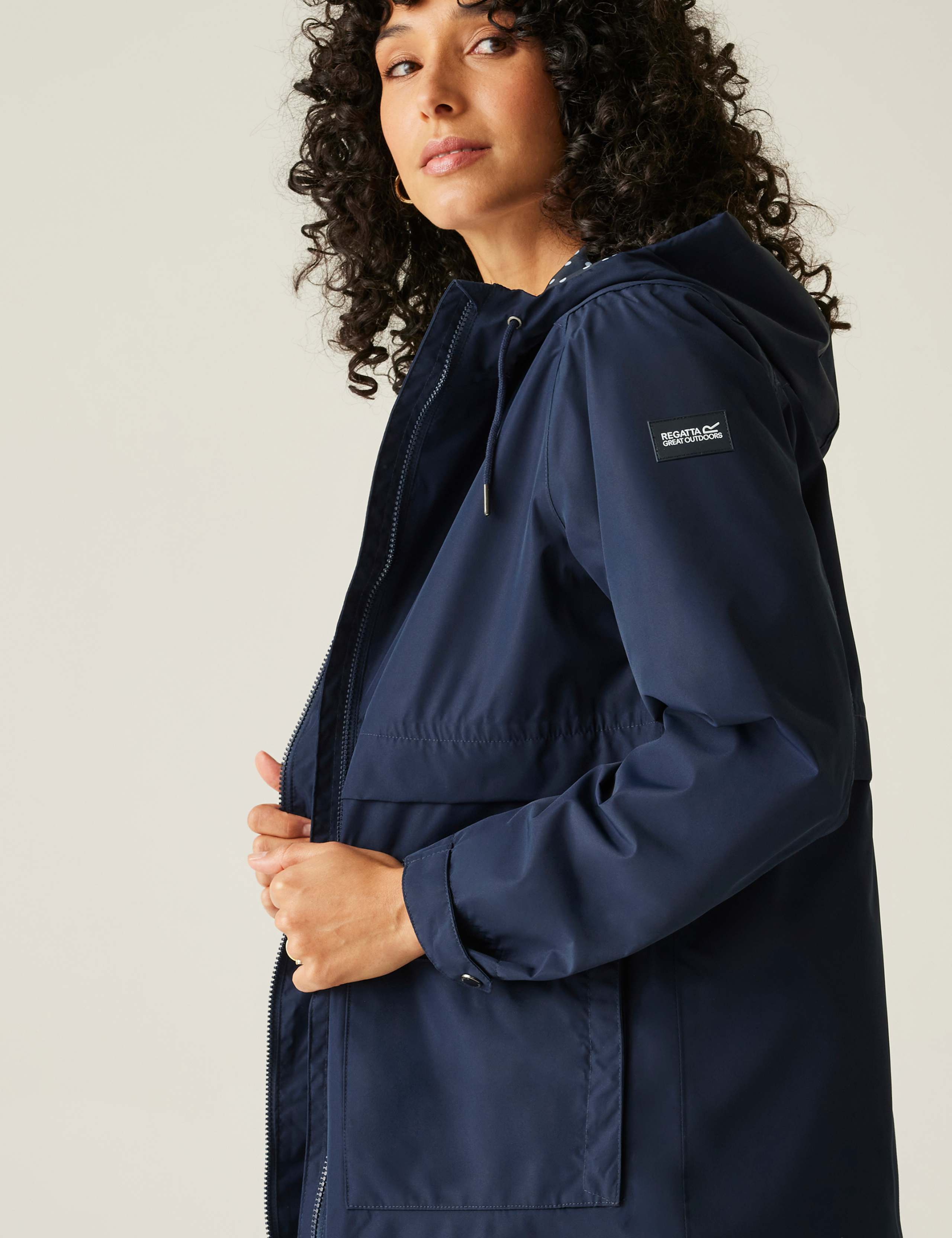 Navaeh Waterproof Hooded Raincoat 4 of 10