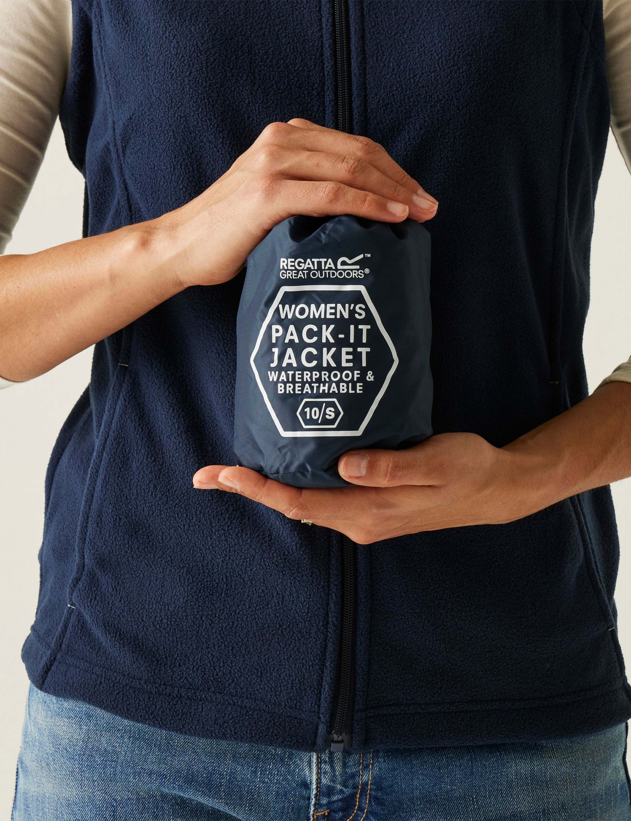 Pack It III Hooded Packaway Rain Jacket 6 of 6