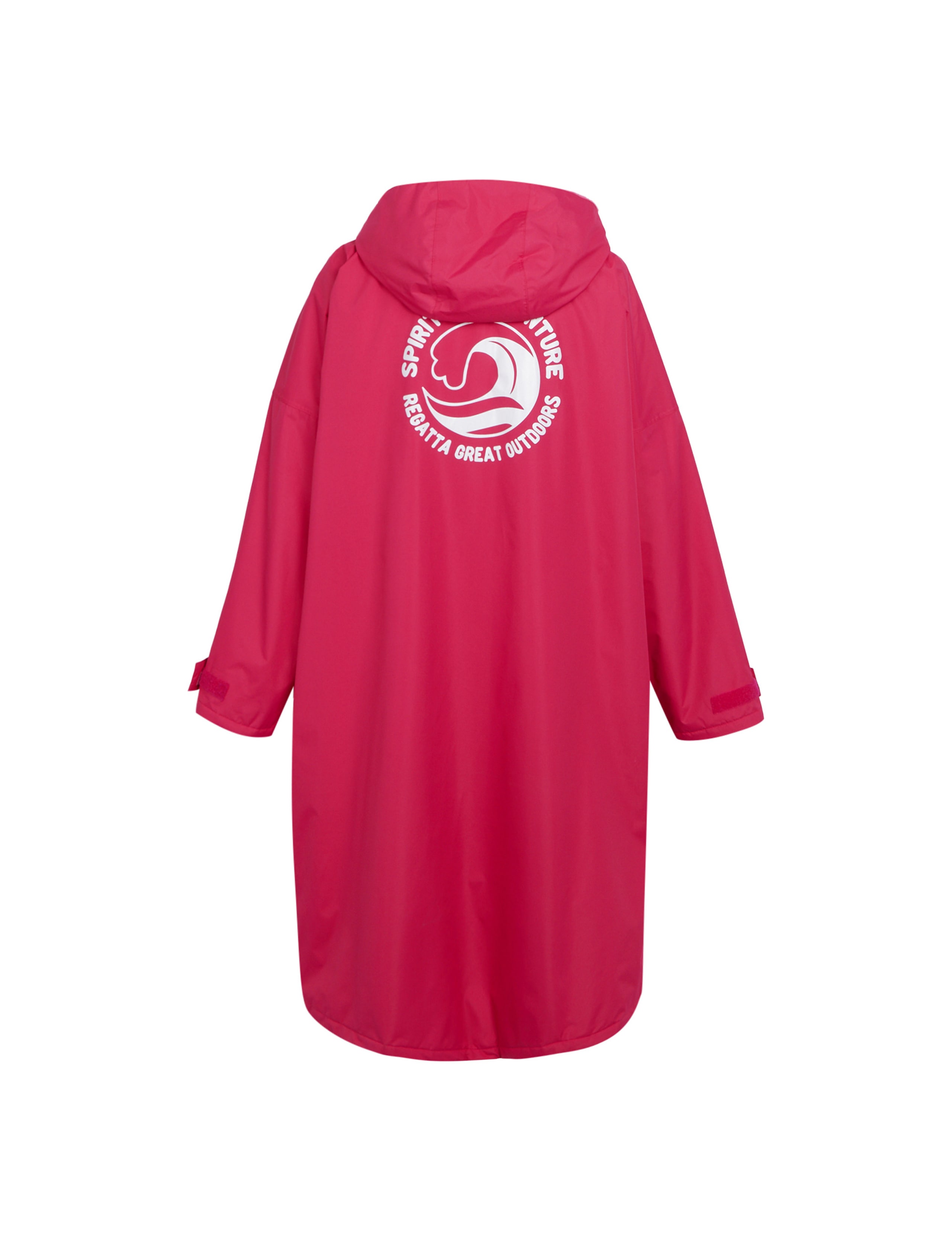 Waterproof Hooded Borg Lined Changing Robe 12 of 12