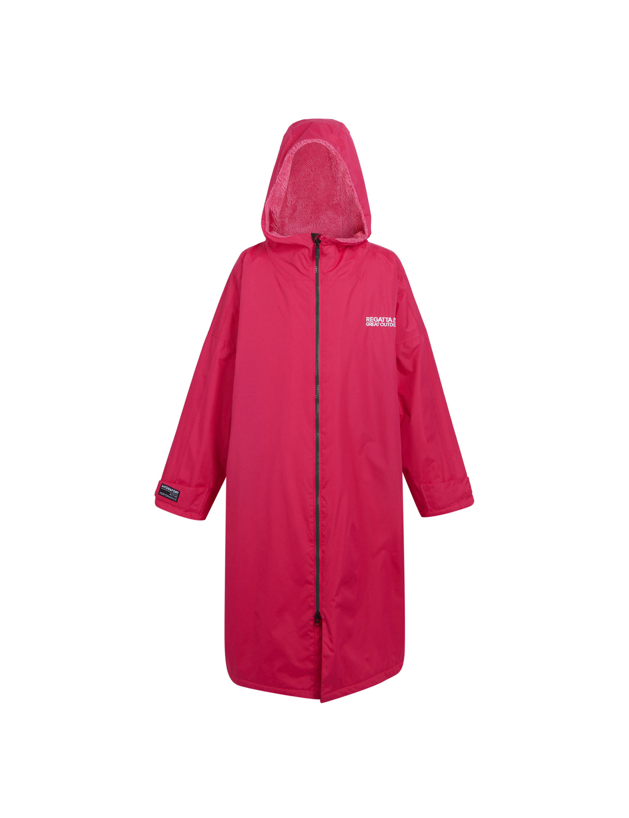 Waterproof Hooded Borg Lined Changing Robe 2 of 12