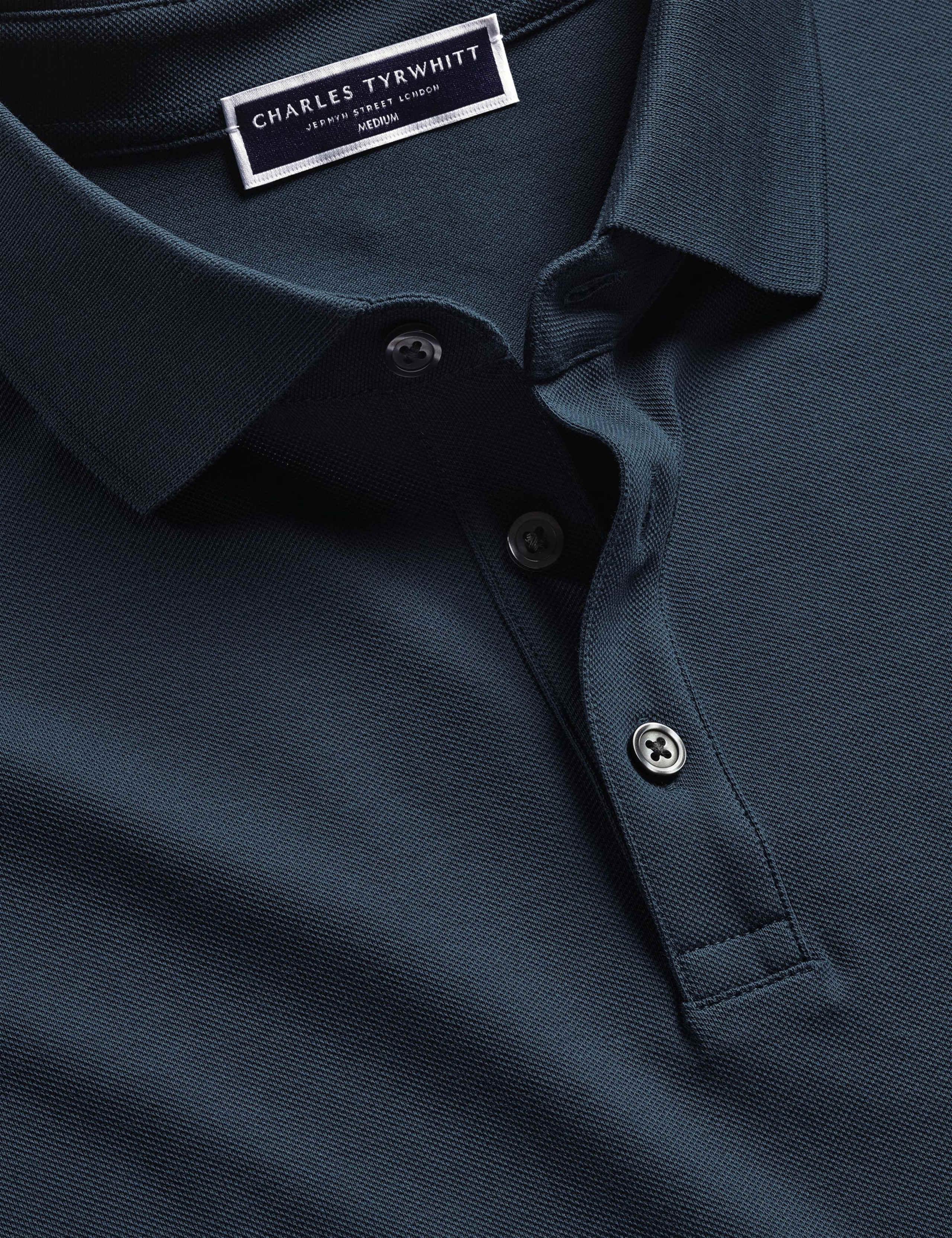 Cotton Rich Pique Polo Shirt 4 of 4
