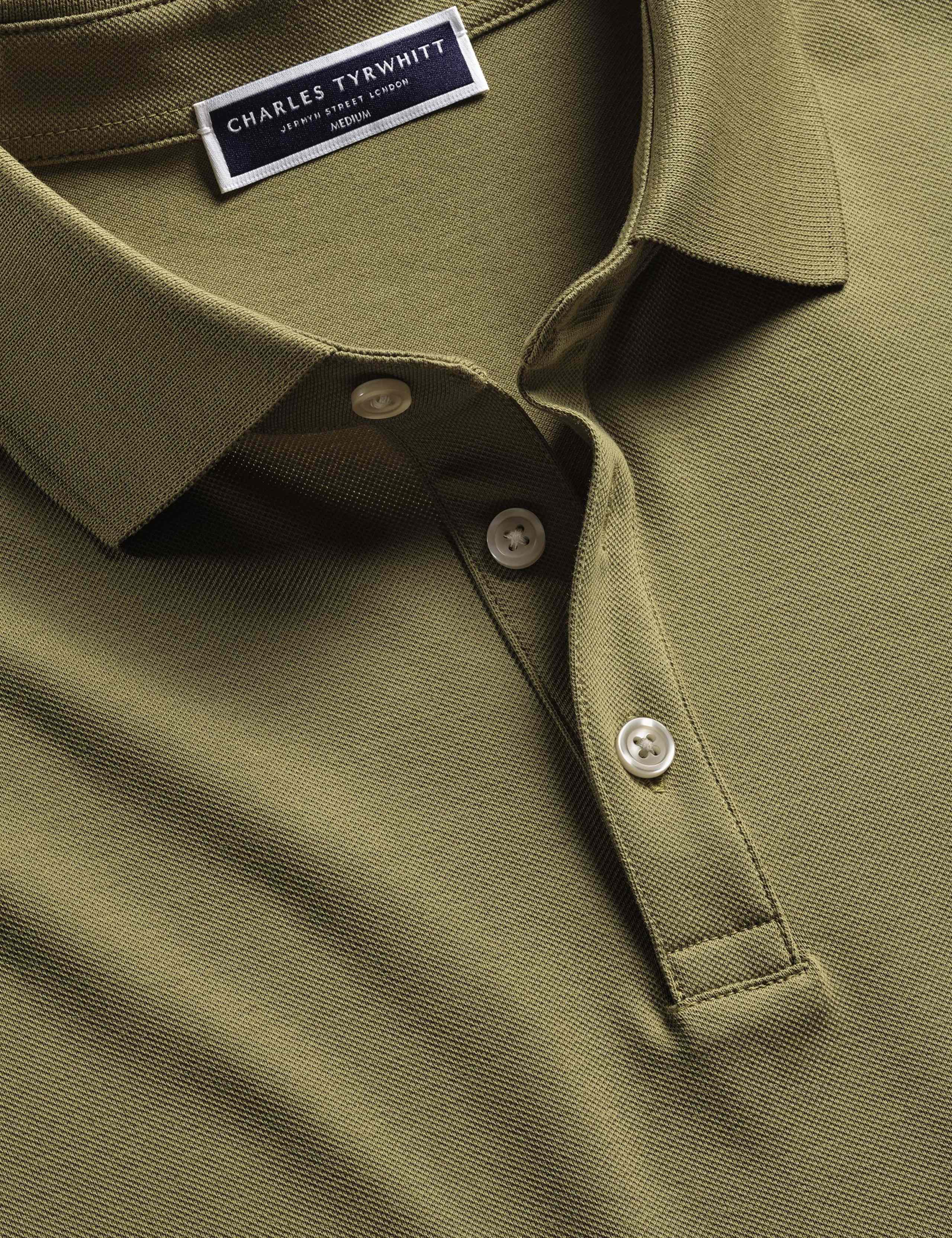 Cotton Rich Pique Polo Shirt 5 of 5