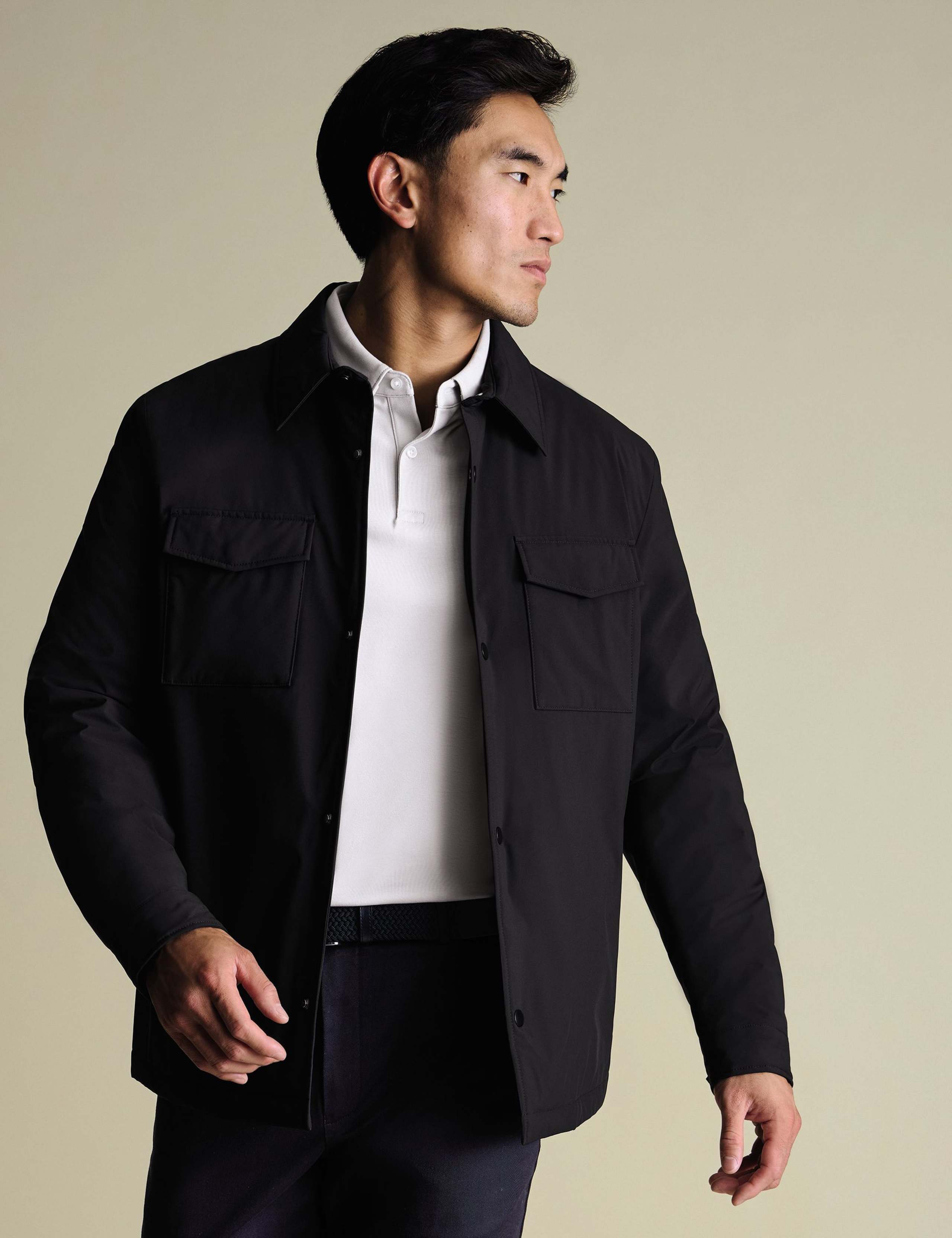 Padded Water Repellent Harrington Jacket 2 of 5