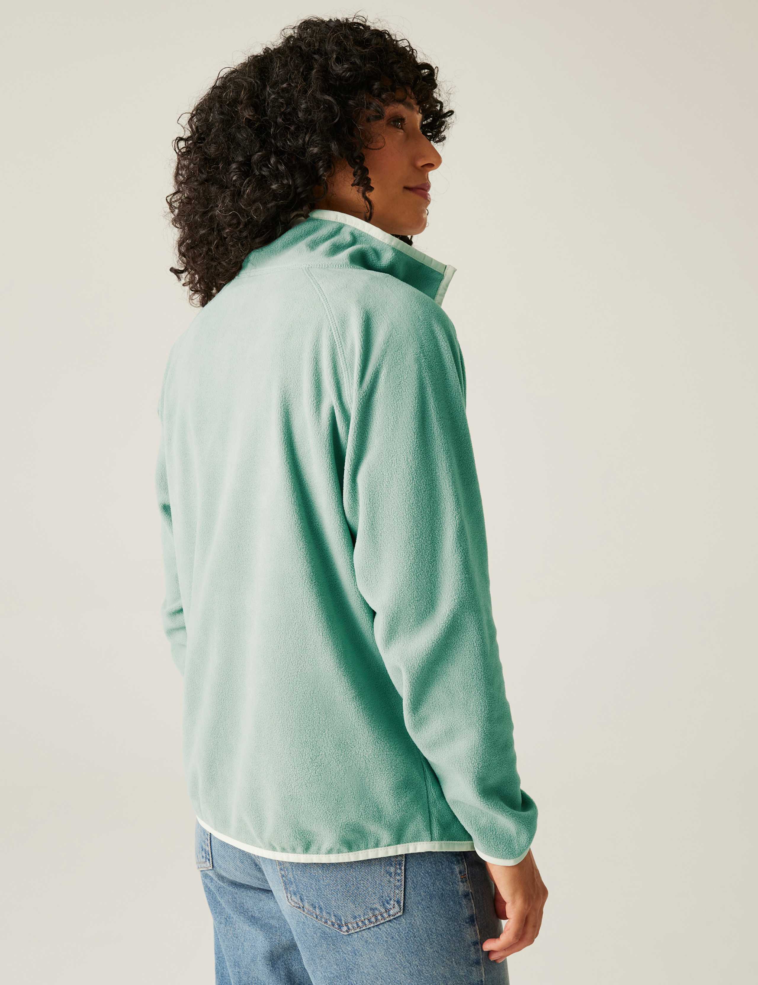 Lilana Zip Up Funnel Neck Fleece 4 of 8