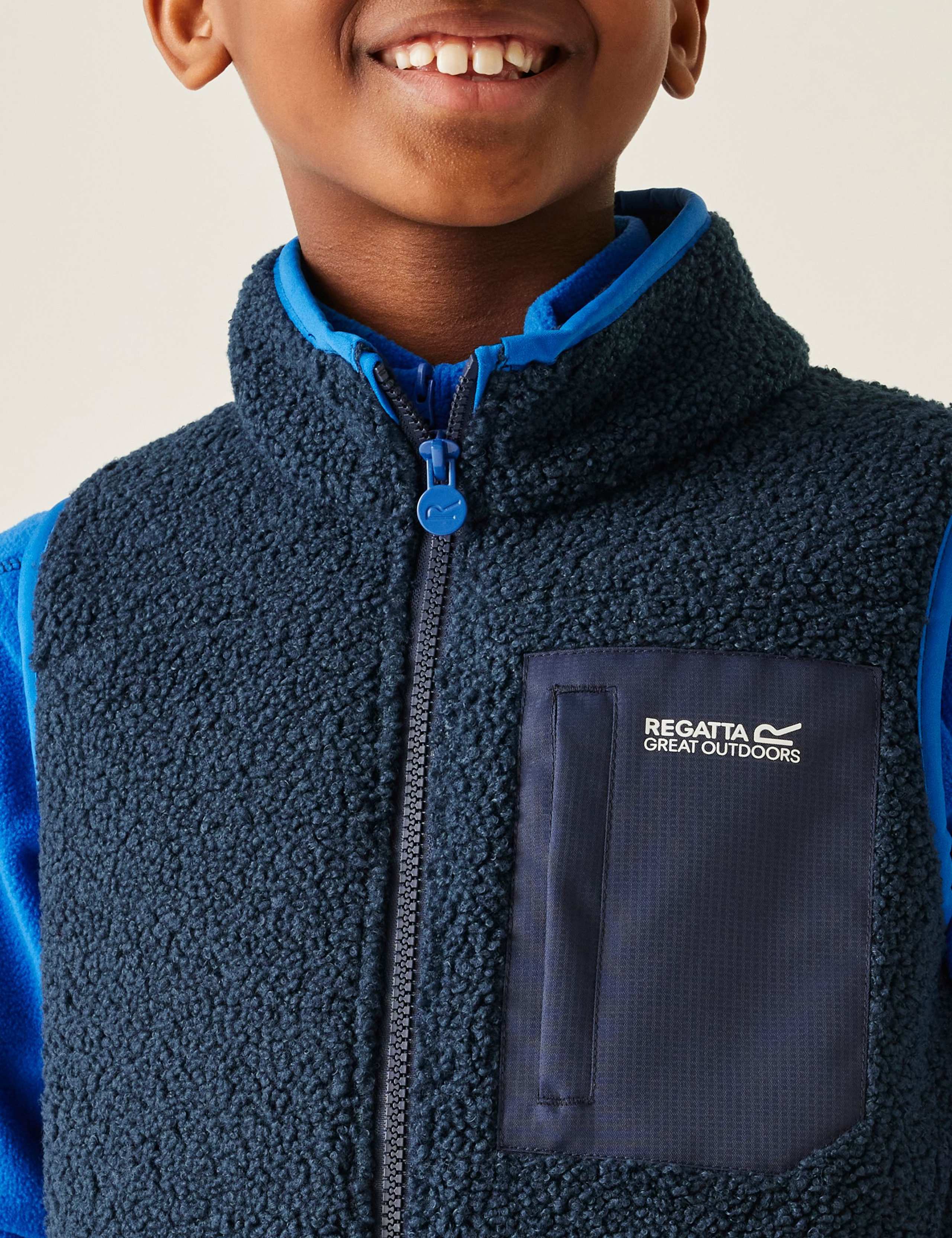 Junior Frankie Zip Fleece Gilet (3-14 Yrs) 5 of 7