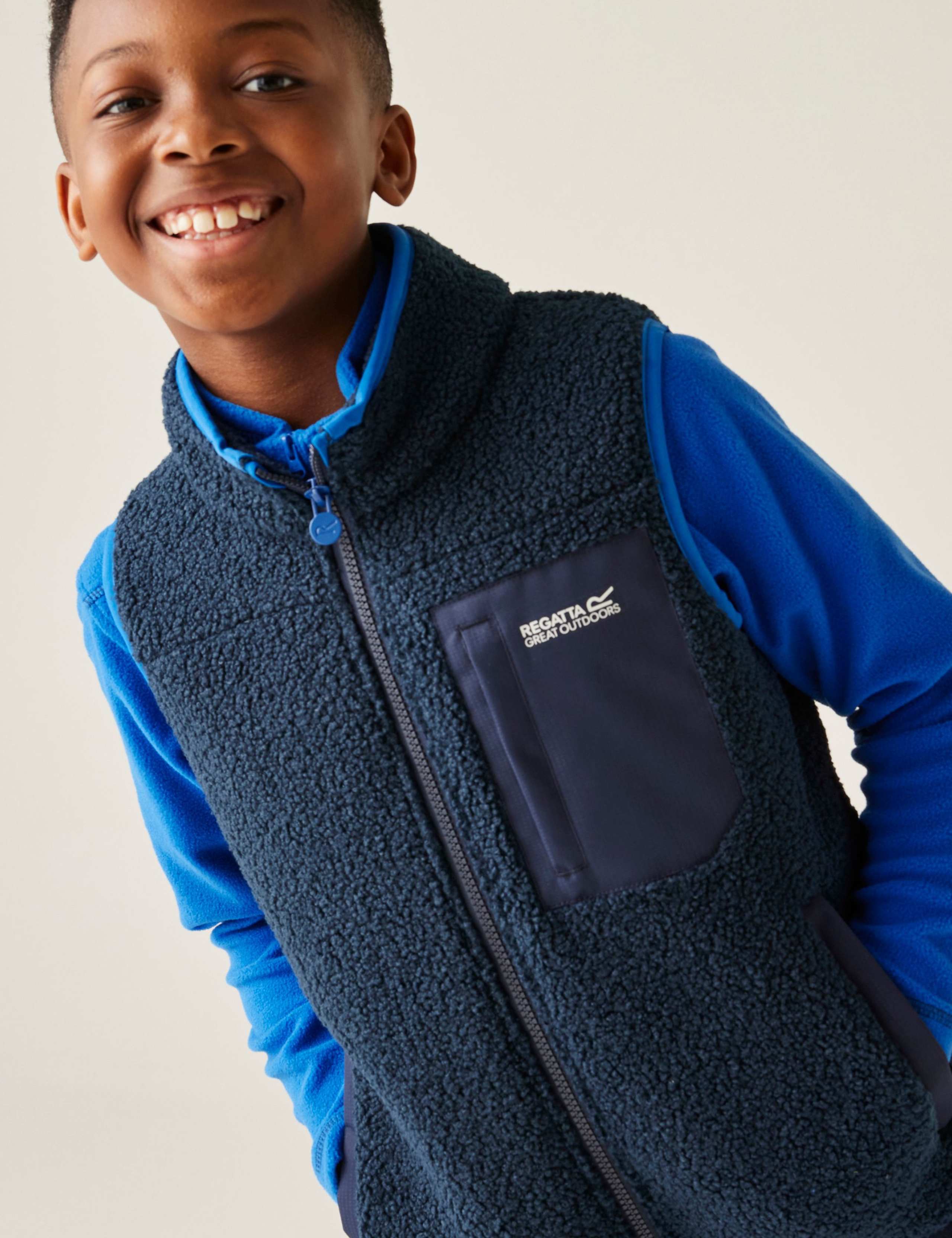 Junior Frankie Zip Fleece Gilet (3-14 Yrs) 6 of 7