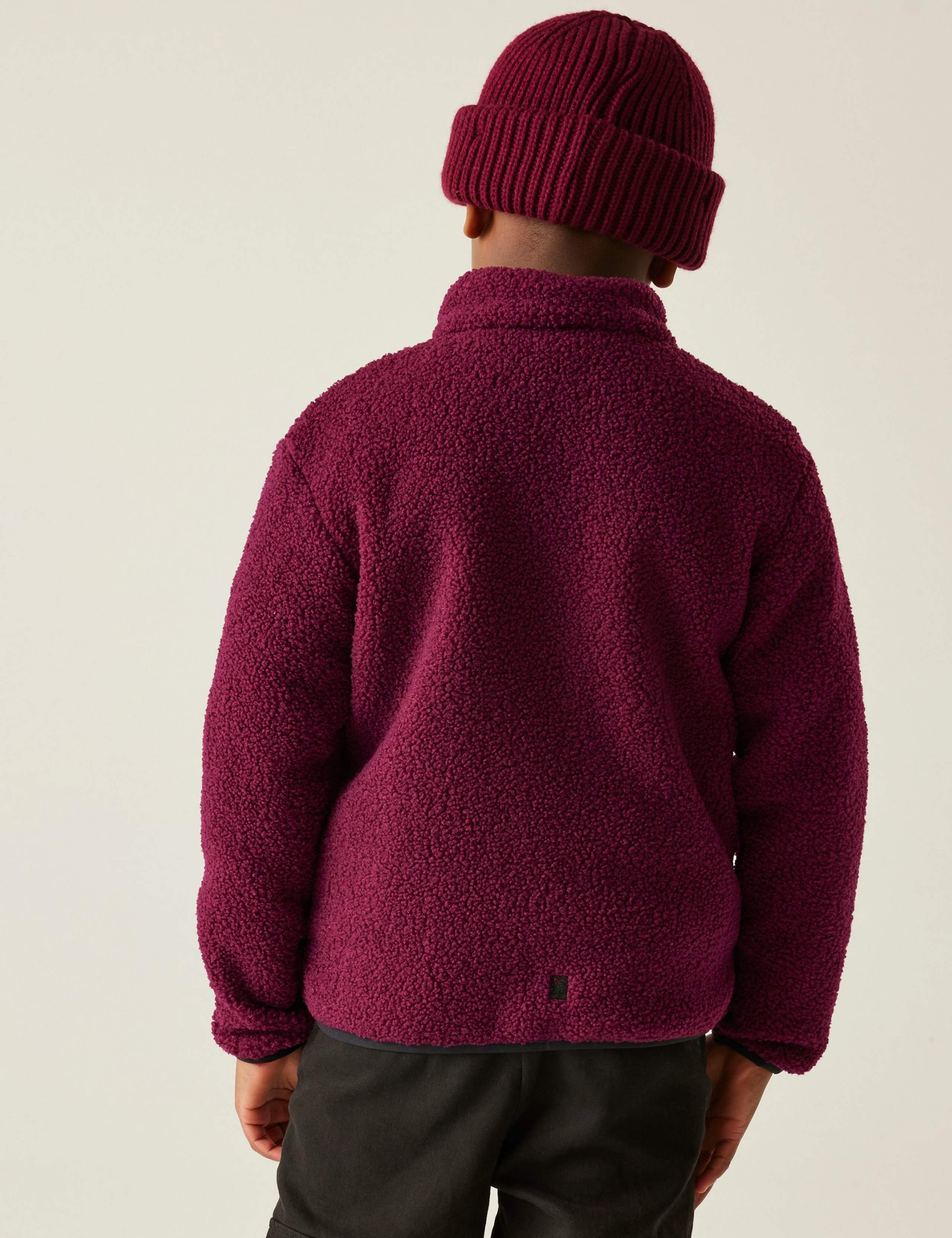 Junior Frankie Zip Borg Fleece Jacket (3-14 Yrs) 5 of 9