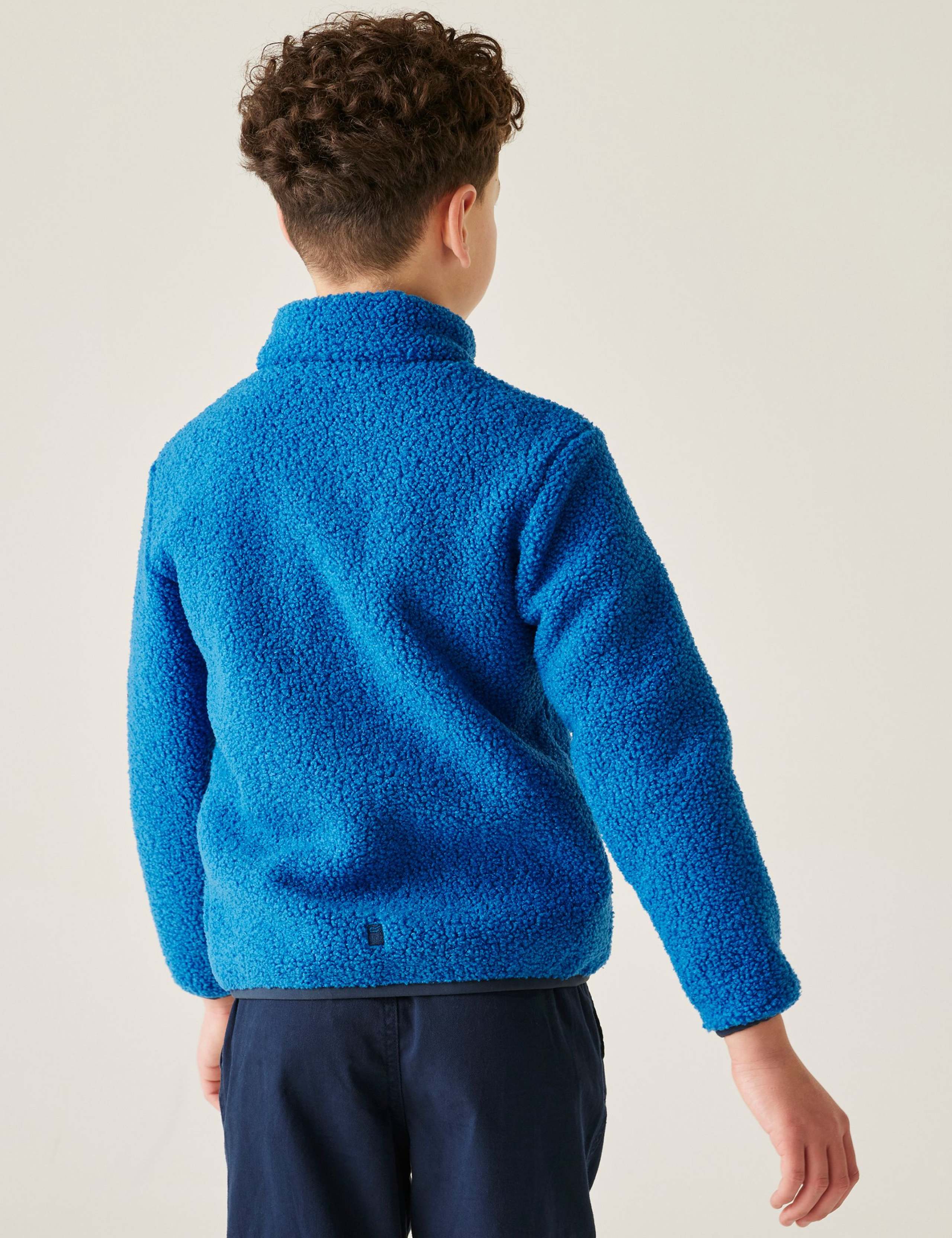 Junior Frankie Zip Borg Fleece Jacket (3-14 Yrs) 4 of 7