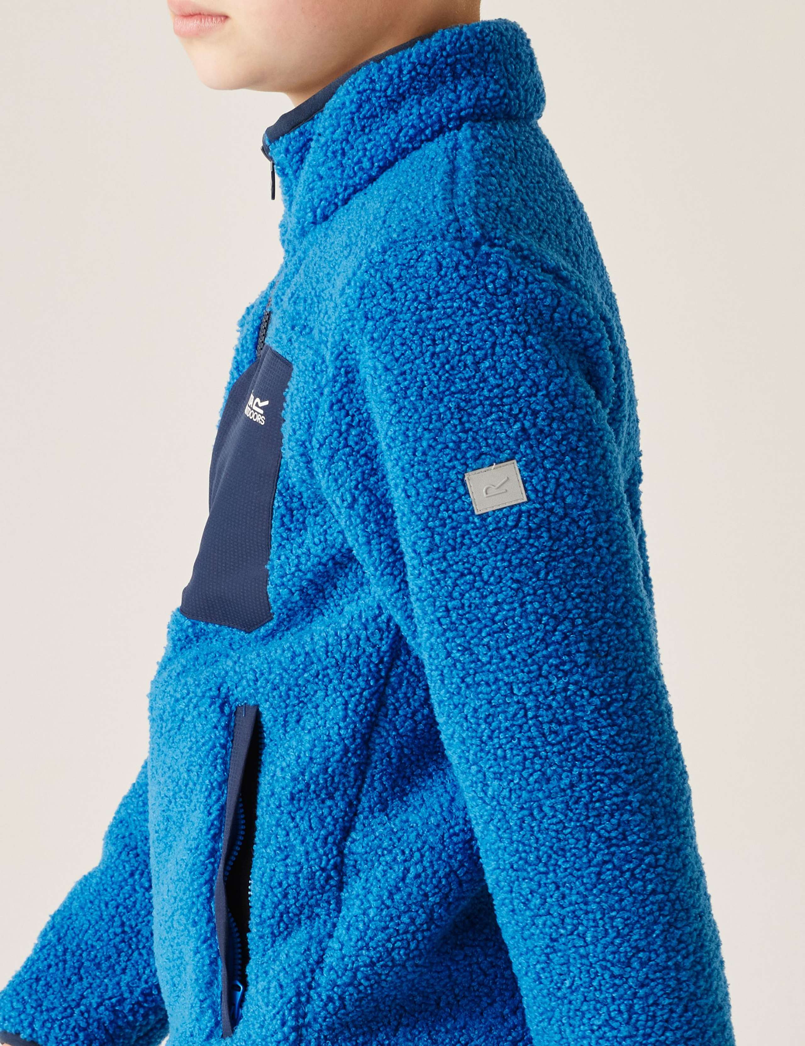 Junior Frankie Zip Borg Fleece Jacket (3-14 Yrs) 5 of 7