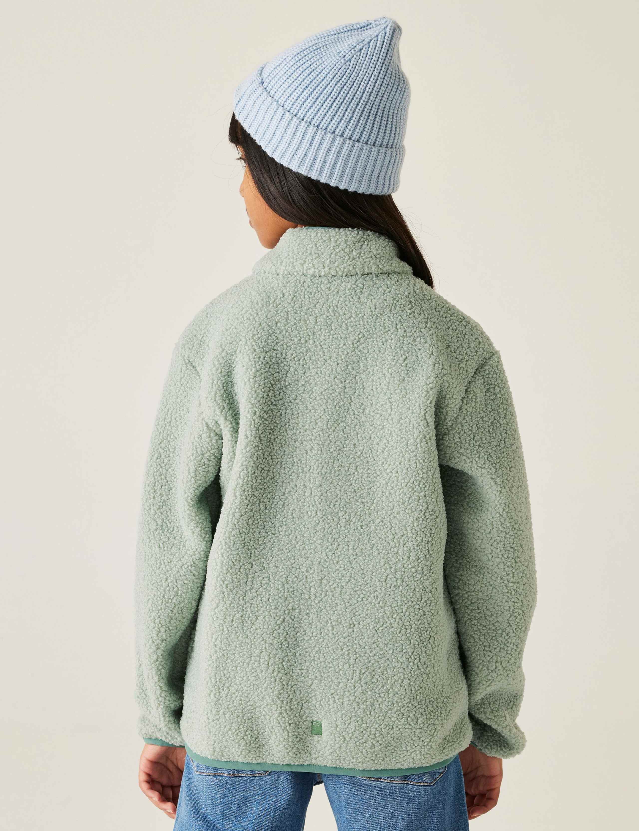 Junior Frankie Zip Borg Fleece Jacket (3-14 Yrs) 6 of 8