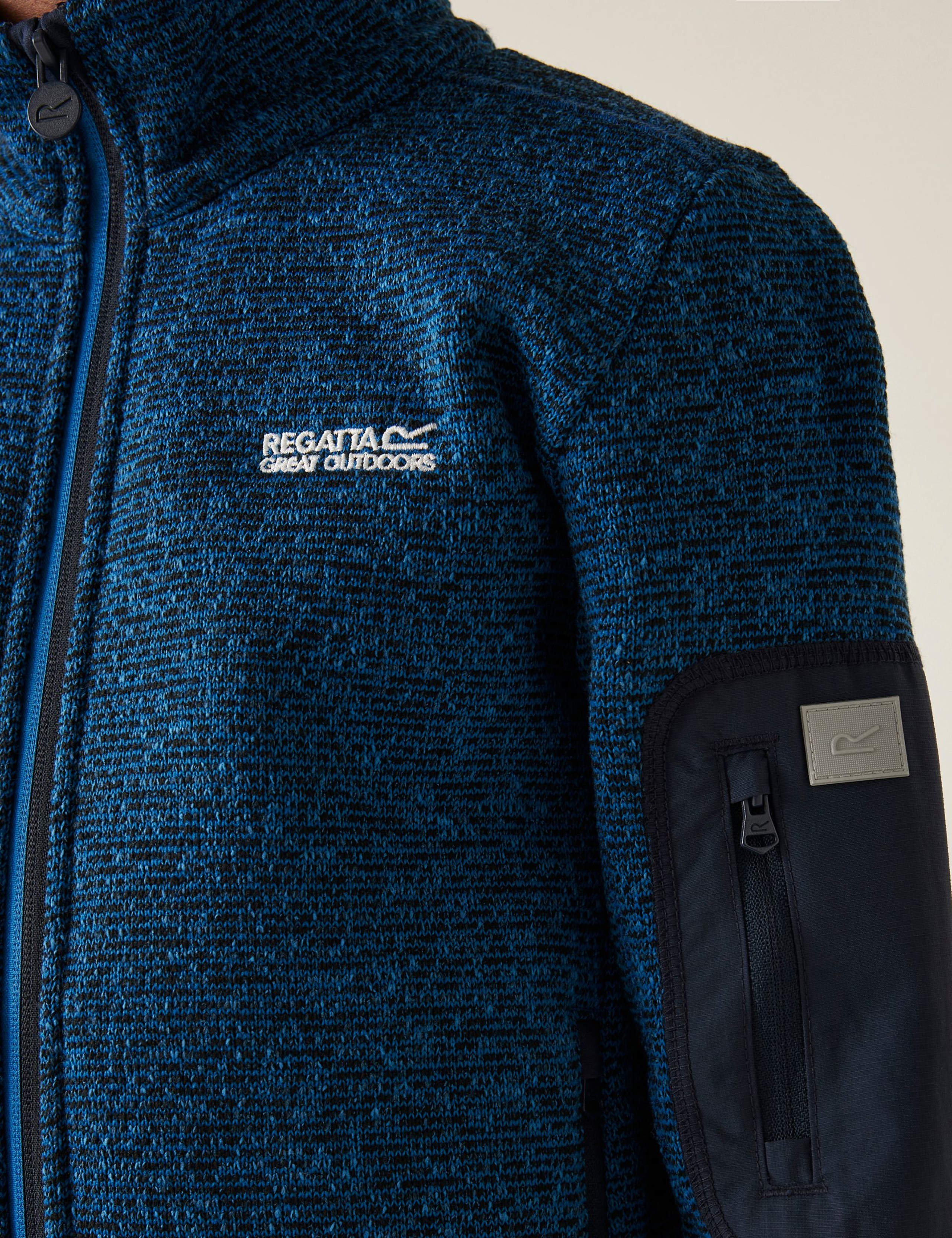 Junior Newhill Textured Zip Fleece (3-14 Yrs) 6 of 7