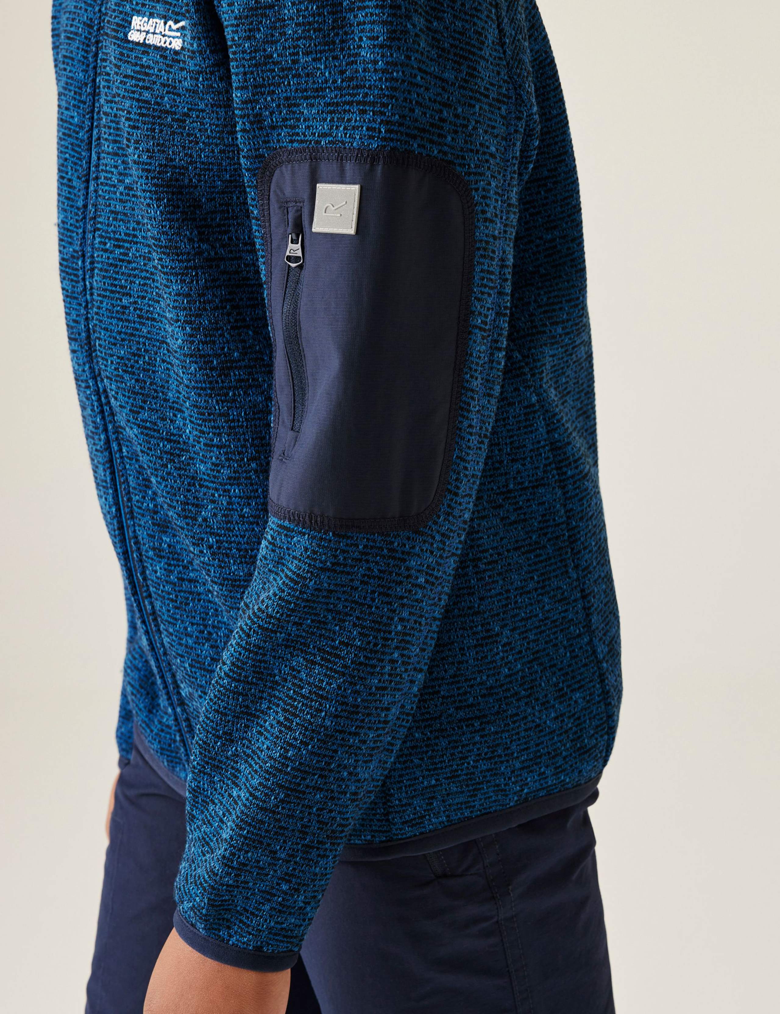 Junior Newhill Textured Zip Fleece (3-14 Yrs) 7 of 7