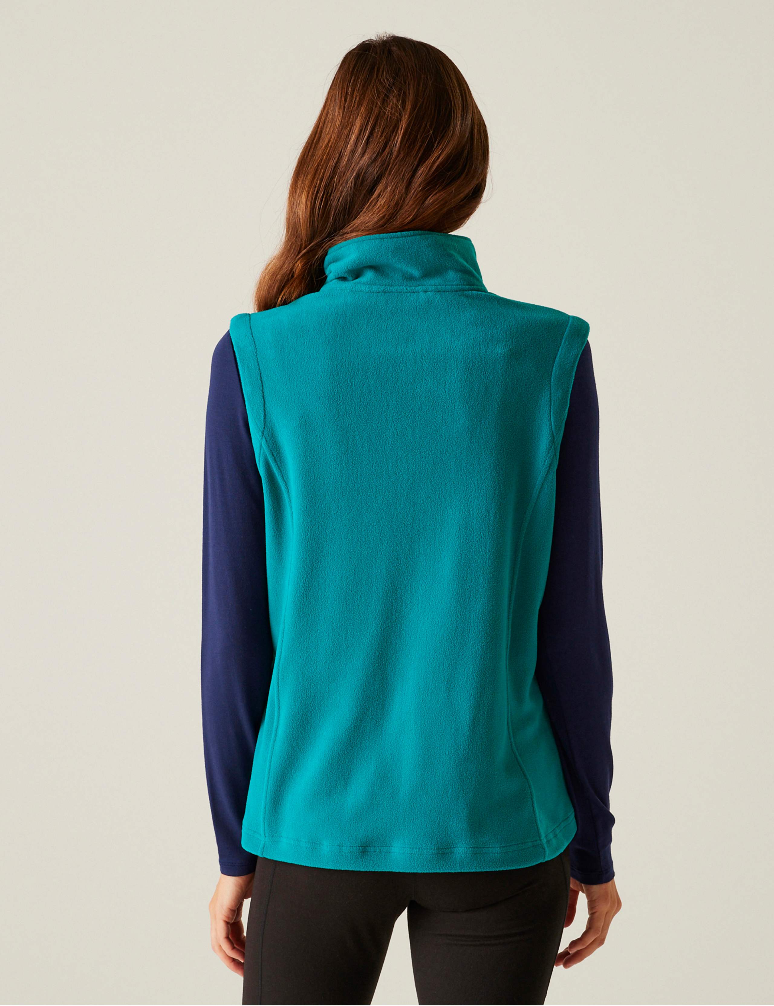 Sweetness Fleece Funnel Neck Zip Up Gilet 6 of 6