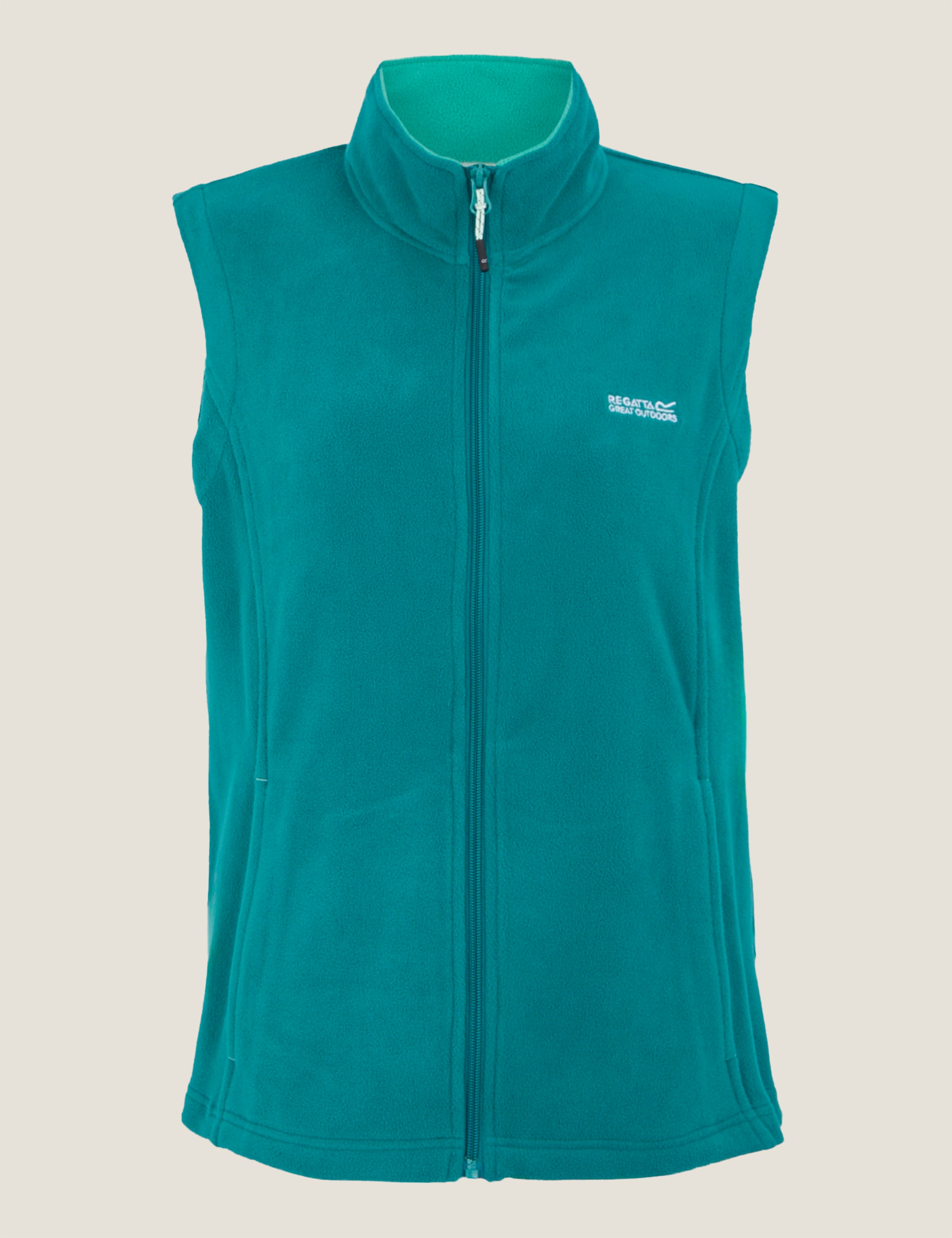 Sweetness Fleece Funnel Neck Zip Up Gilet 2 of 6