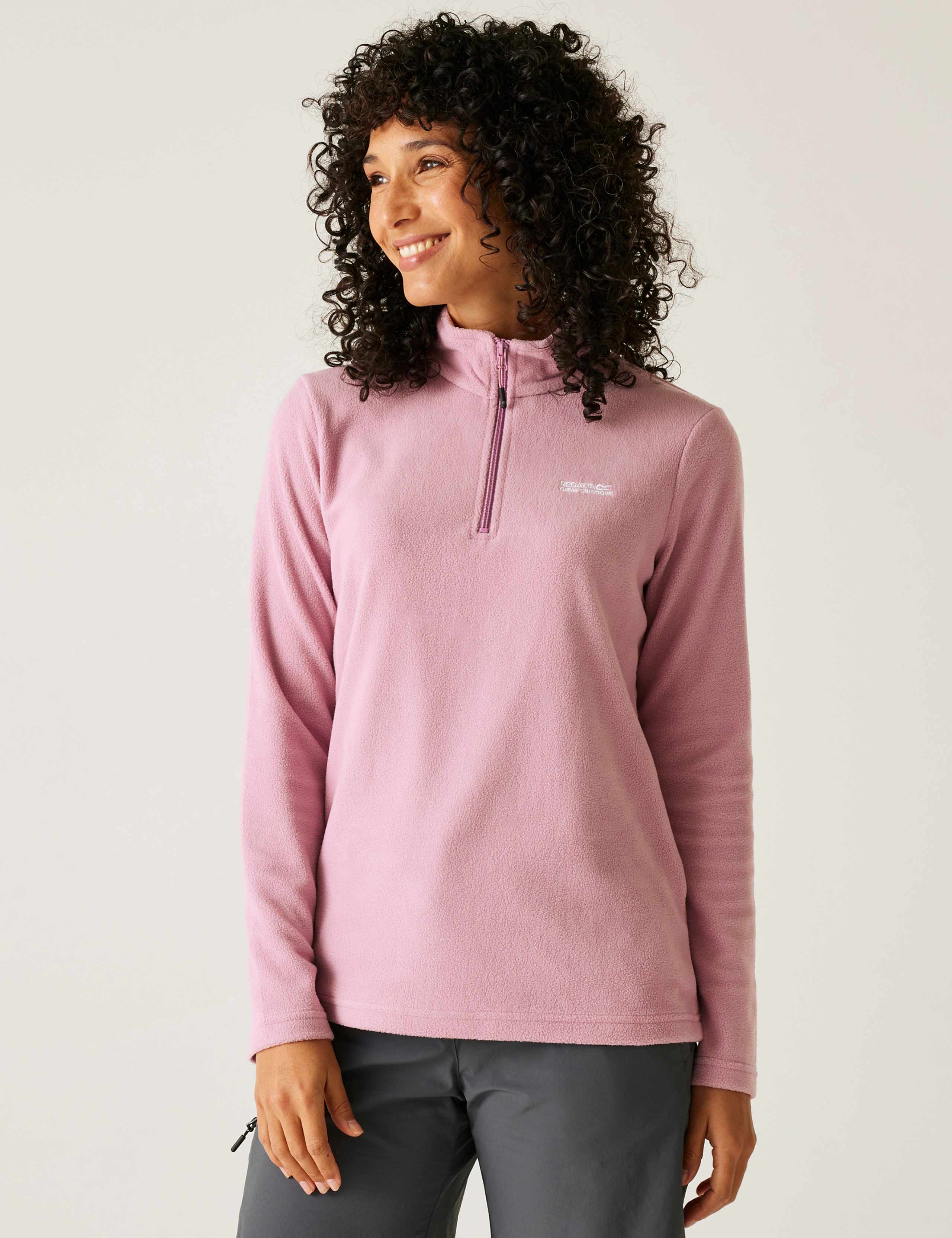 Sweethart Funnel Neck Half Zip Fleece 1 of 5
