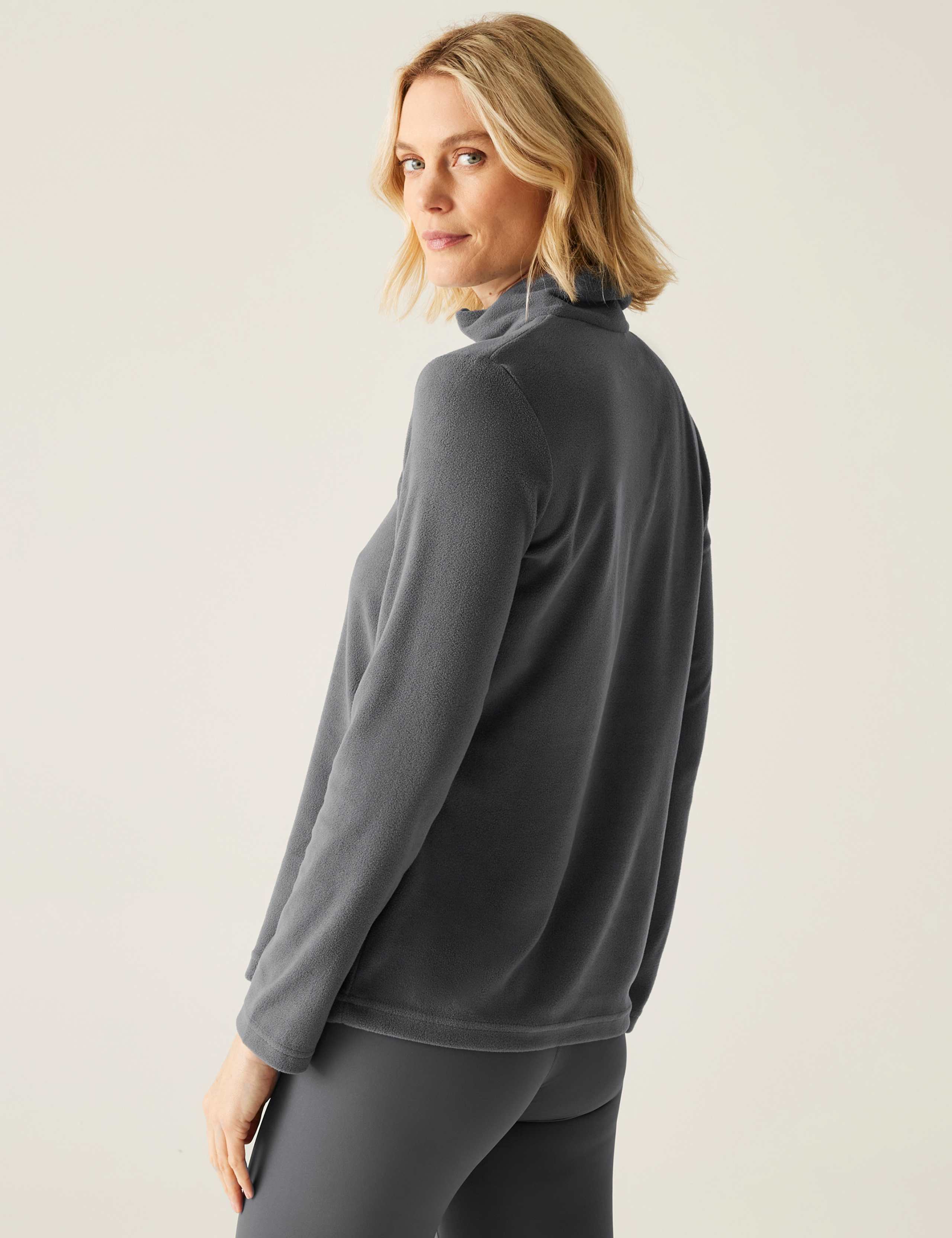 Sweethart Funnel Neck Half Zip Fleece 4 of 5