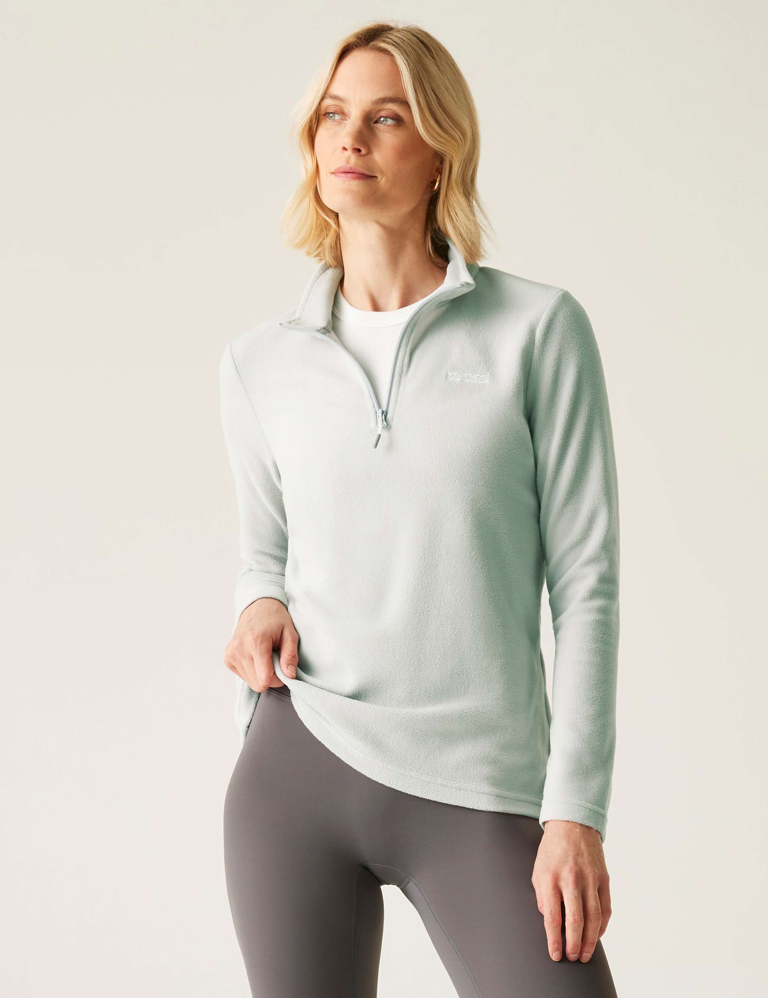 Sweethart Funnel Neck Half Zip Fleece 1 of 6