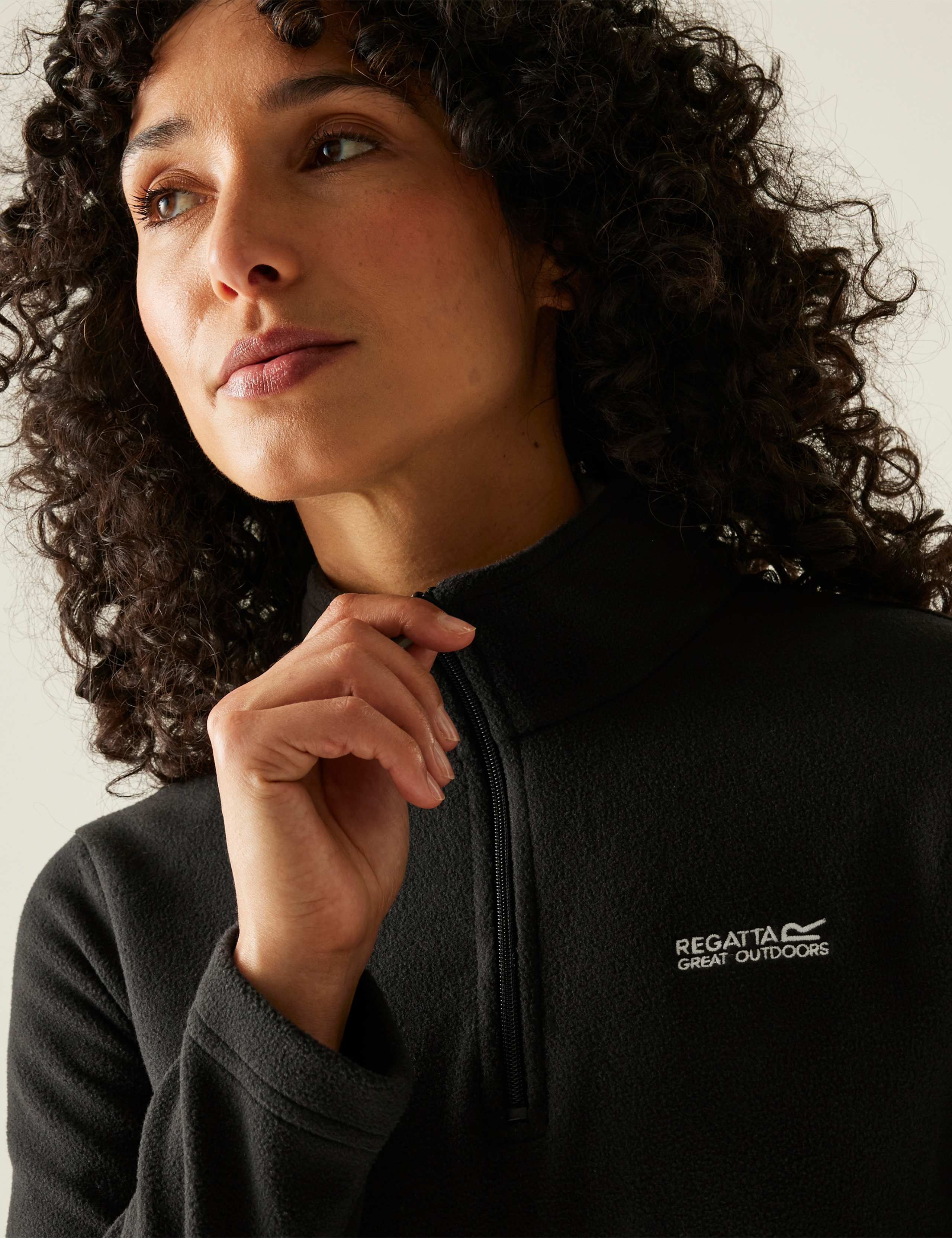 Sweethart Funnel Neck Half Zip Fleece 5 of 5