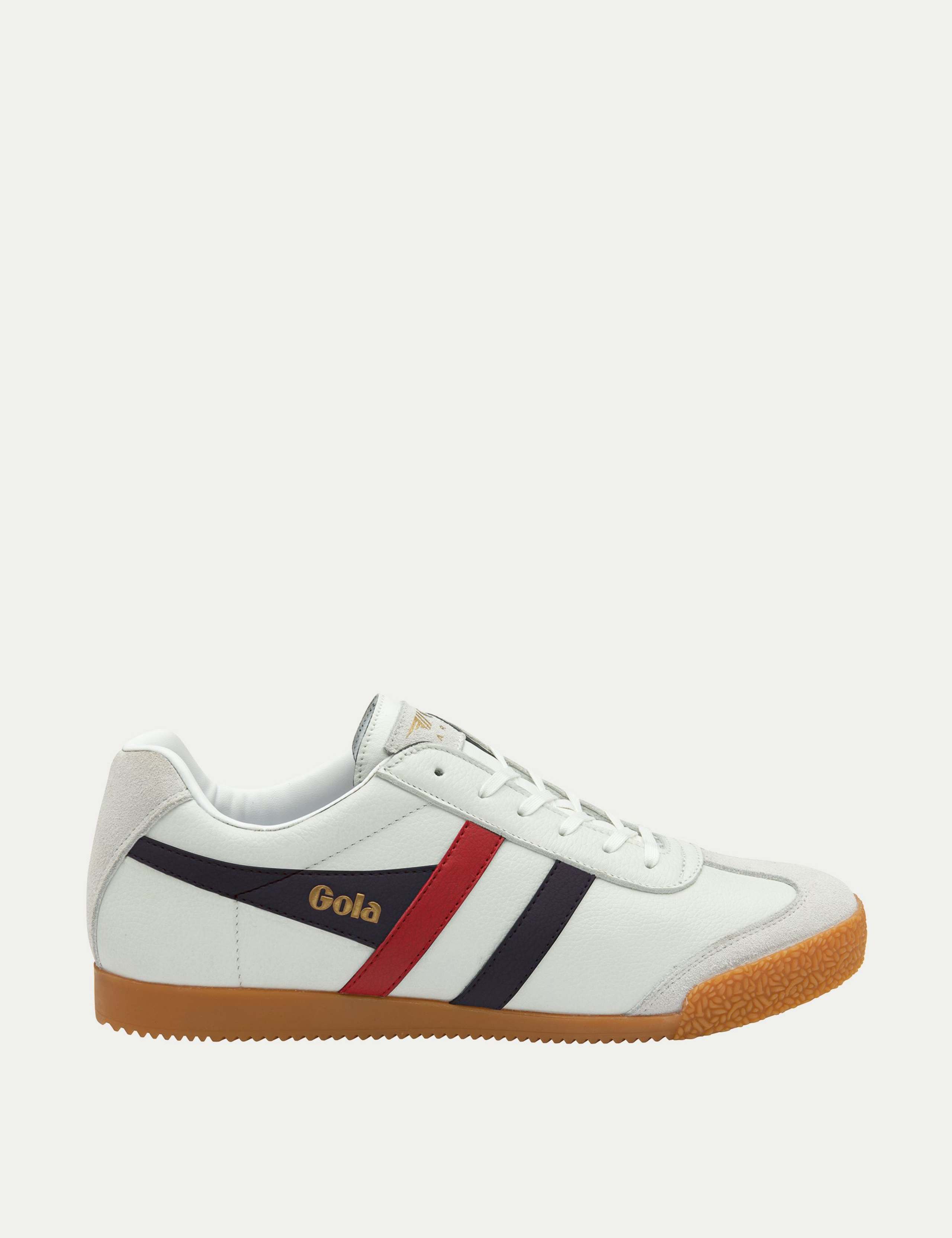 Men's Harrier Leather Stripe Trainers 1 of 5