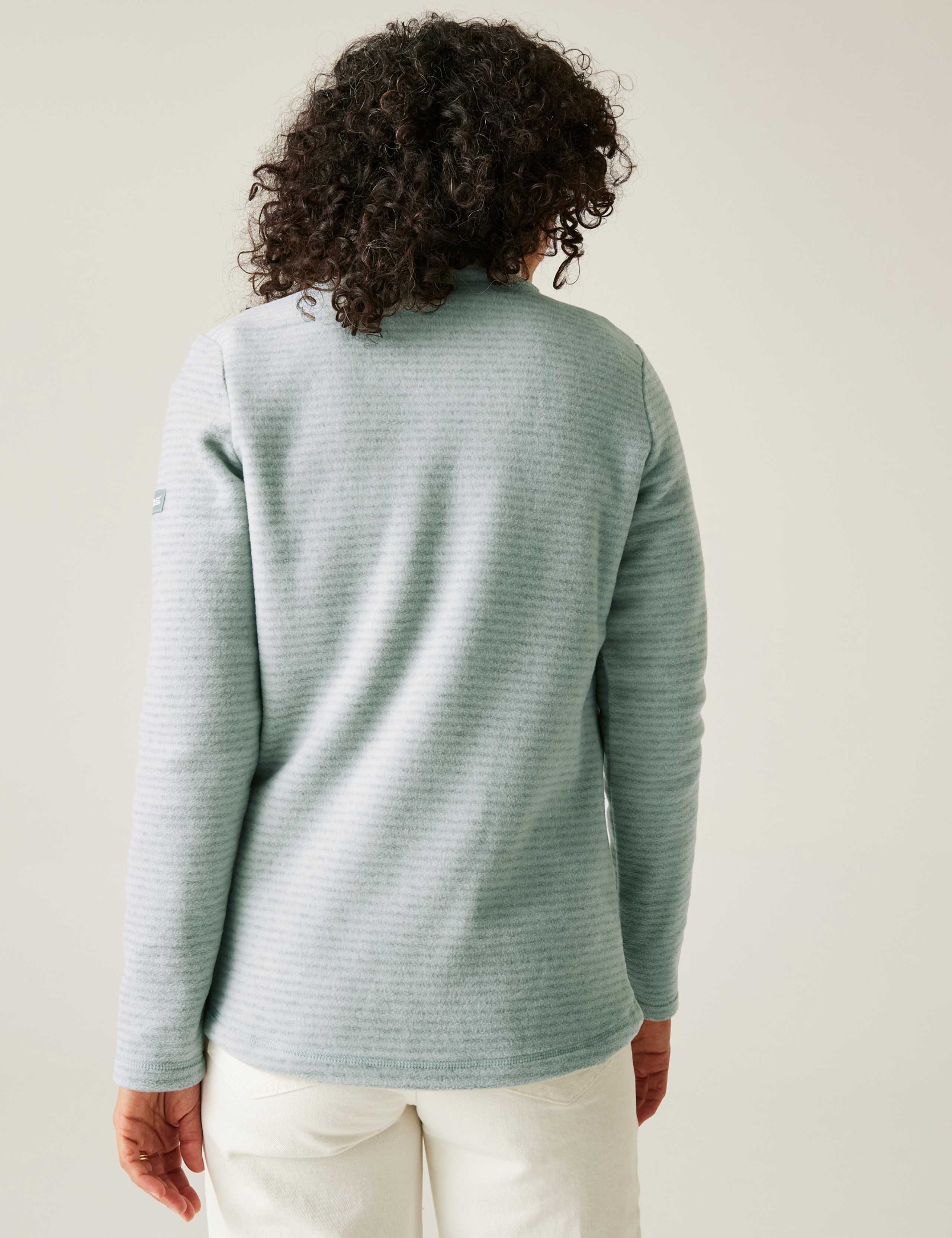 Solenne II Striped Half Zip Fleece 4 of 6