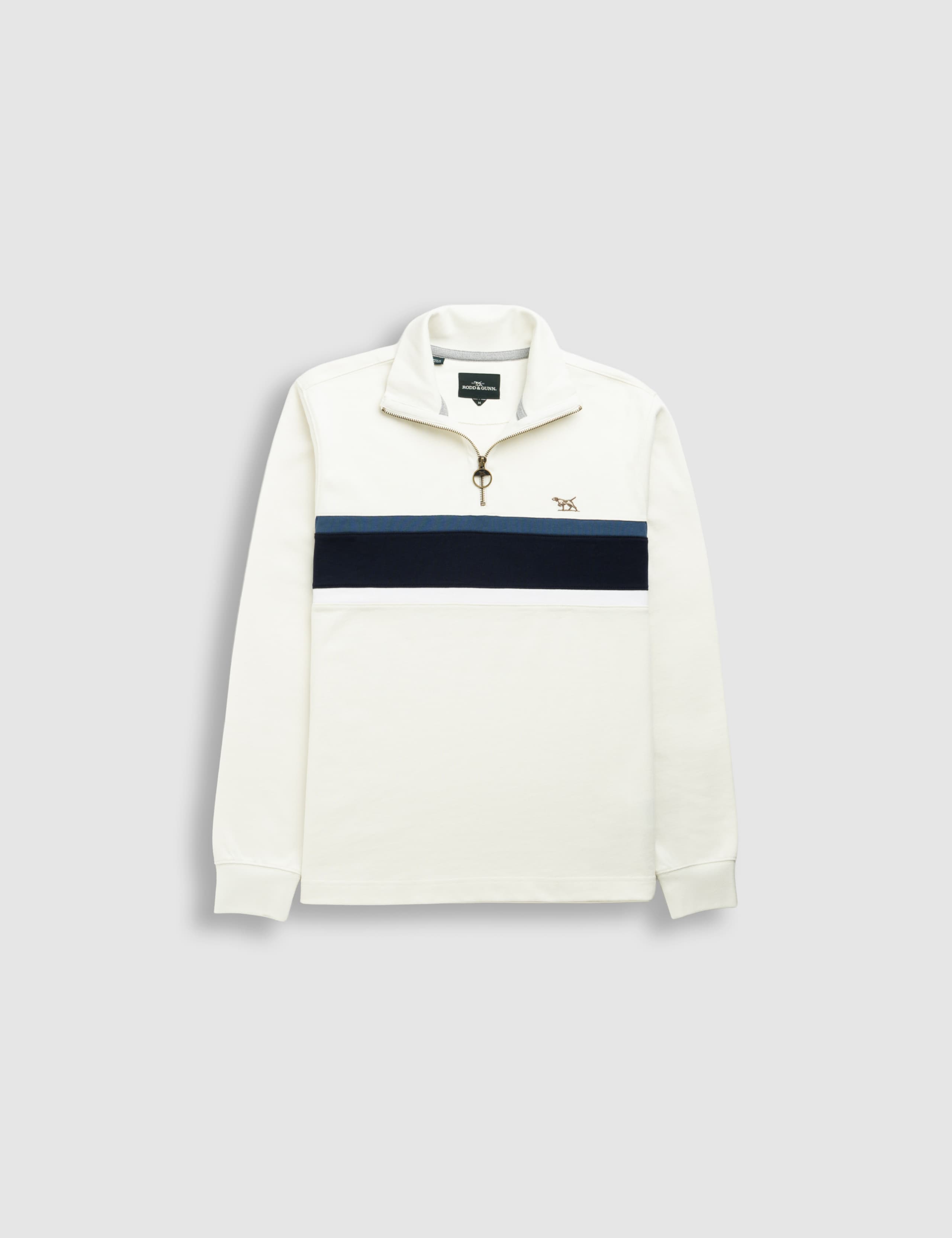 Chesterfield Pure Cotton Half Zip Sweatshirt 4 of 6