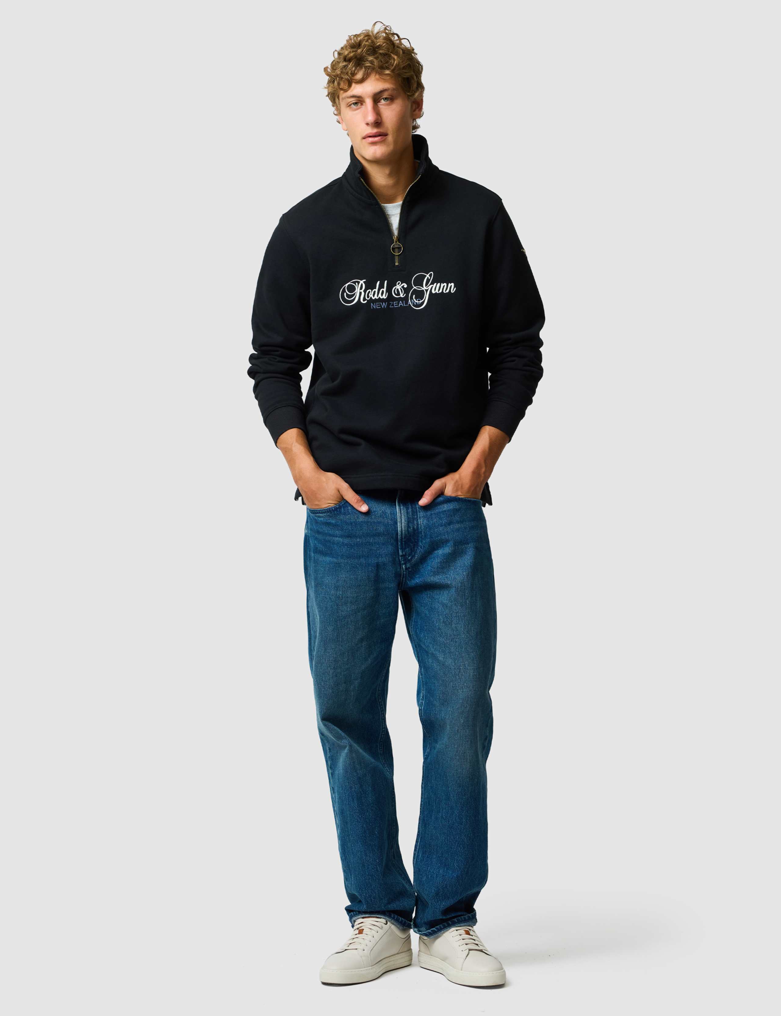 Jubilee Pure Cotton Half Zip Sweatshirt 2 of 6