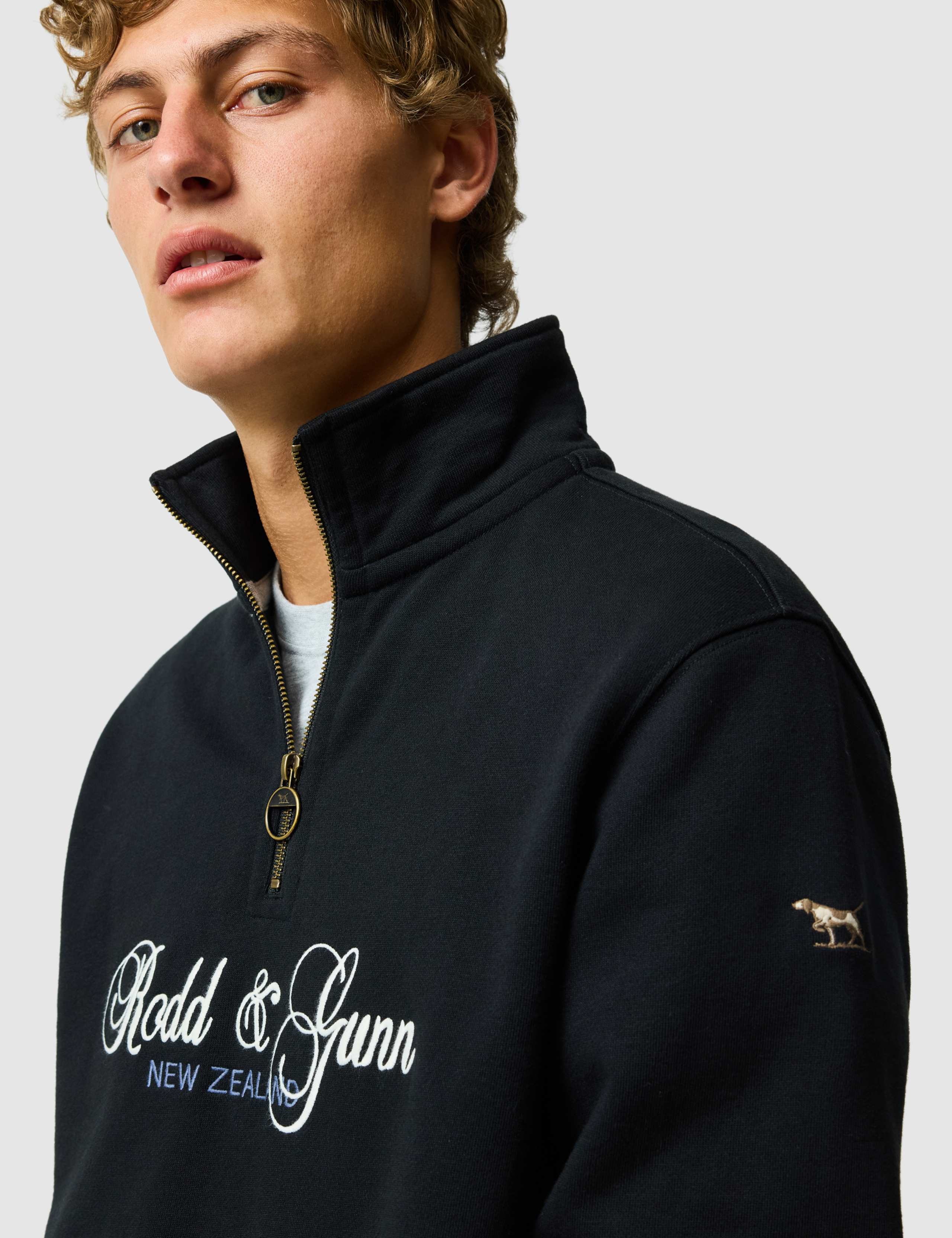 Jubilee Pure Cotton Half Zip Sweatshirt 5 of 6